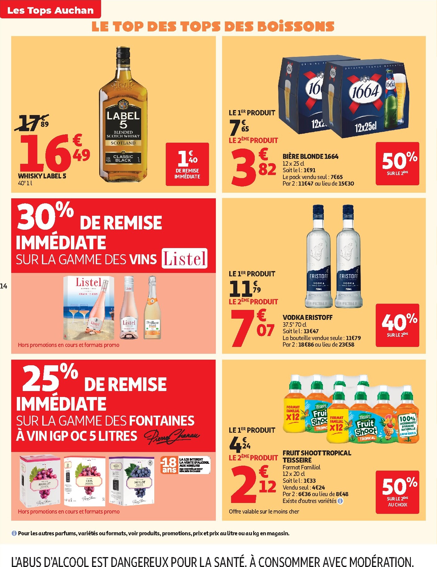 auchan - Flyer Auchan - Tops rentrée hypers pour la semaine prochaine du du mardi 01/09/2026 au du dimanche 13/09/2026 - page: 14