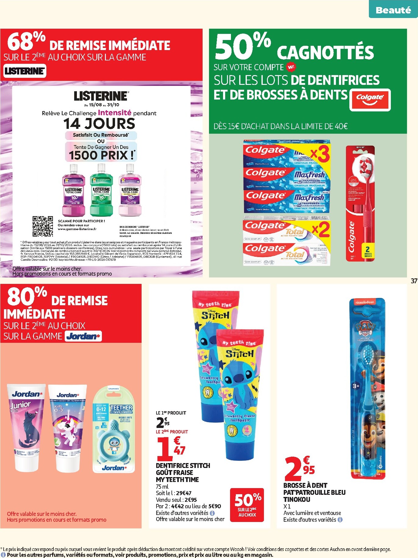 auchan - Flyer Auchan - Tops rentrée hypers pour la semaine prochaine du du mardi 01/09/2026 au du dimanche 13/09/2026 - page: 39