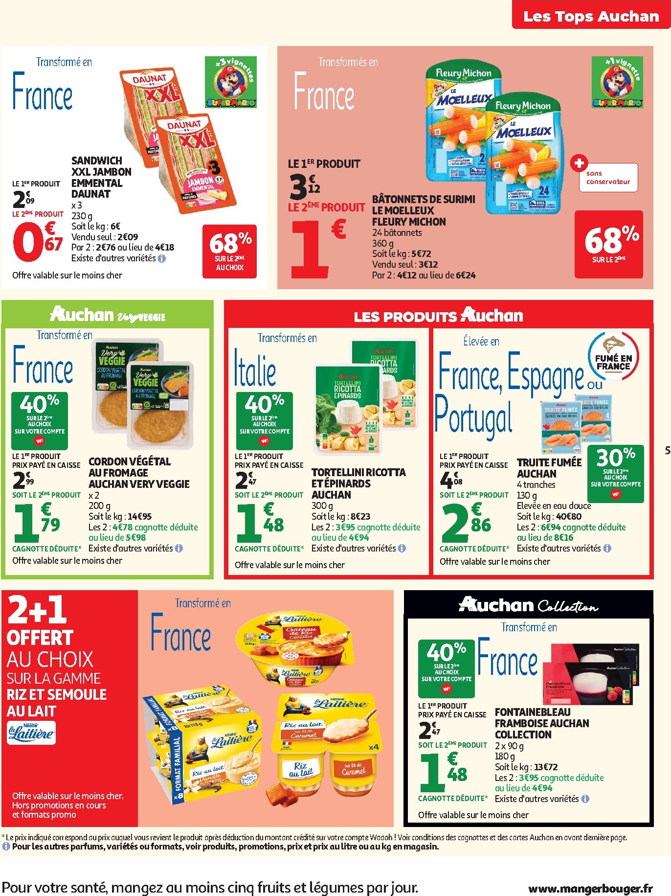 auchan - Flyer Auchan - Tops rentrée hypers pour la semaine prochaine du du mardi 01/09/2026 au du dimanche 13/09/2026 - page: 5