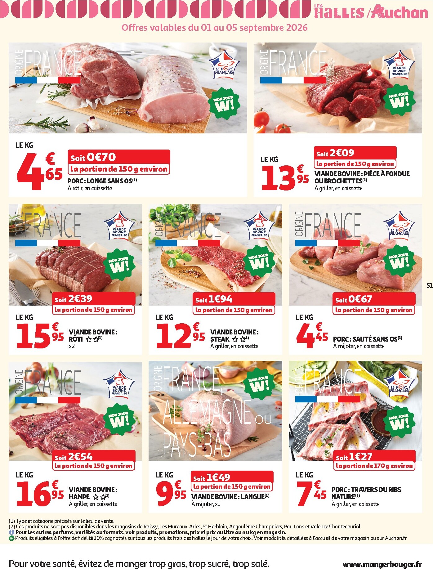 auchan - Flyer Auchan - Tops rentrée hypers pour la semaine prochaine du du mardi 01/09/2026 au du dimanche 13/09/2026 - page: 53