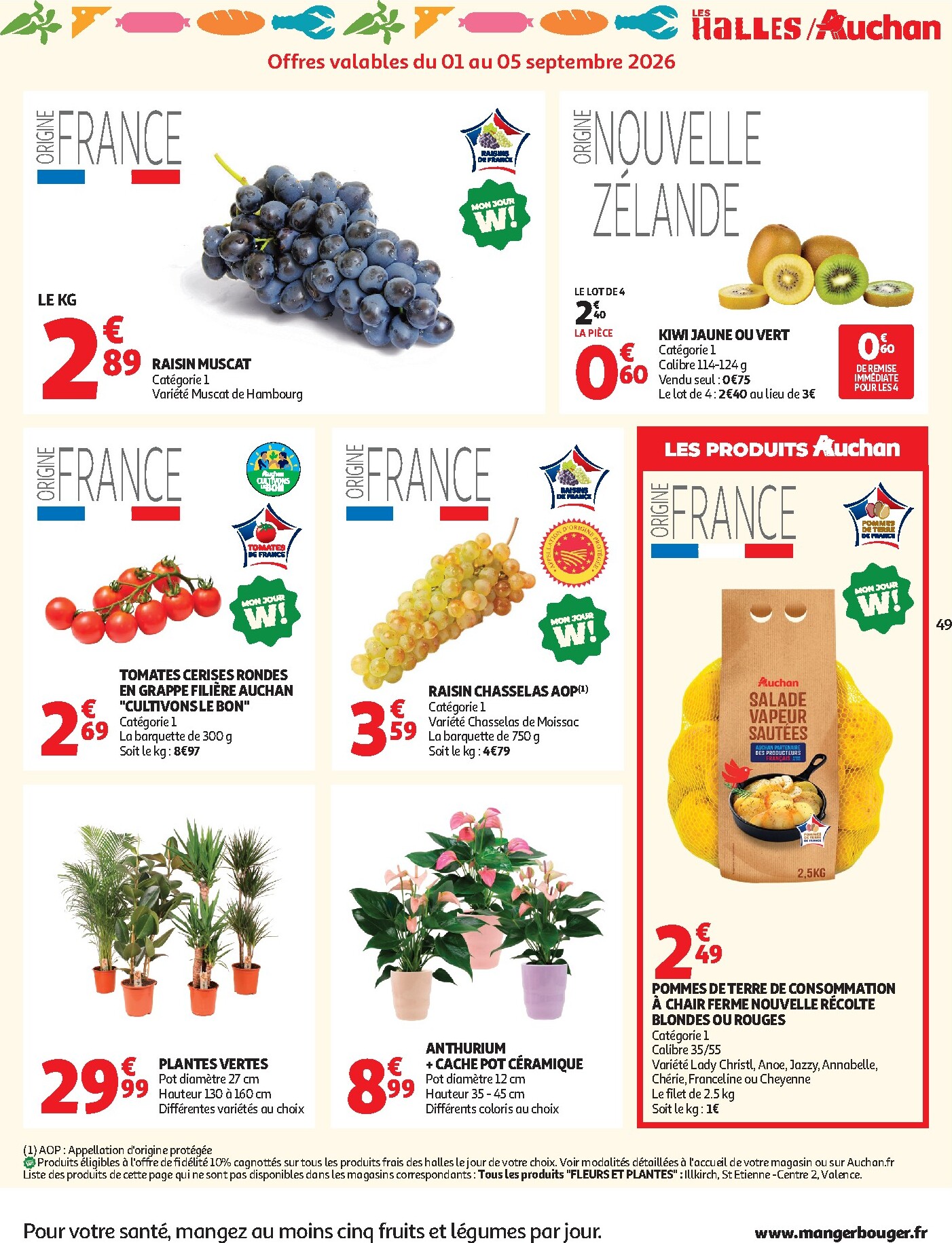 auchan - Flyer Auchan - Tops rentrée hypers pour la semaine prochaine du du mardi 01/09/2026 au du dimanche 13/09/2026 - page: 51