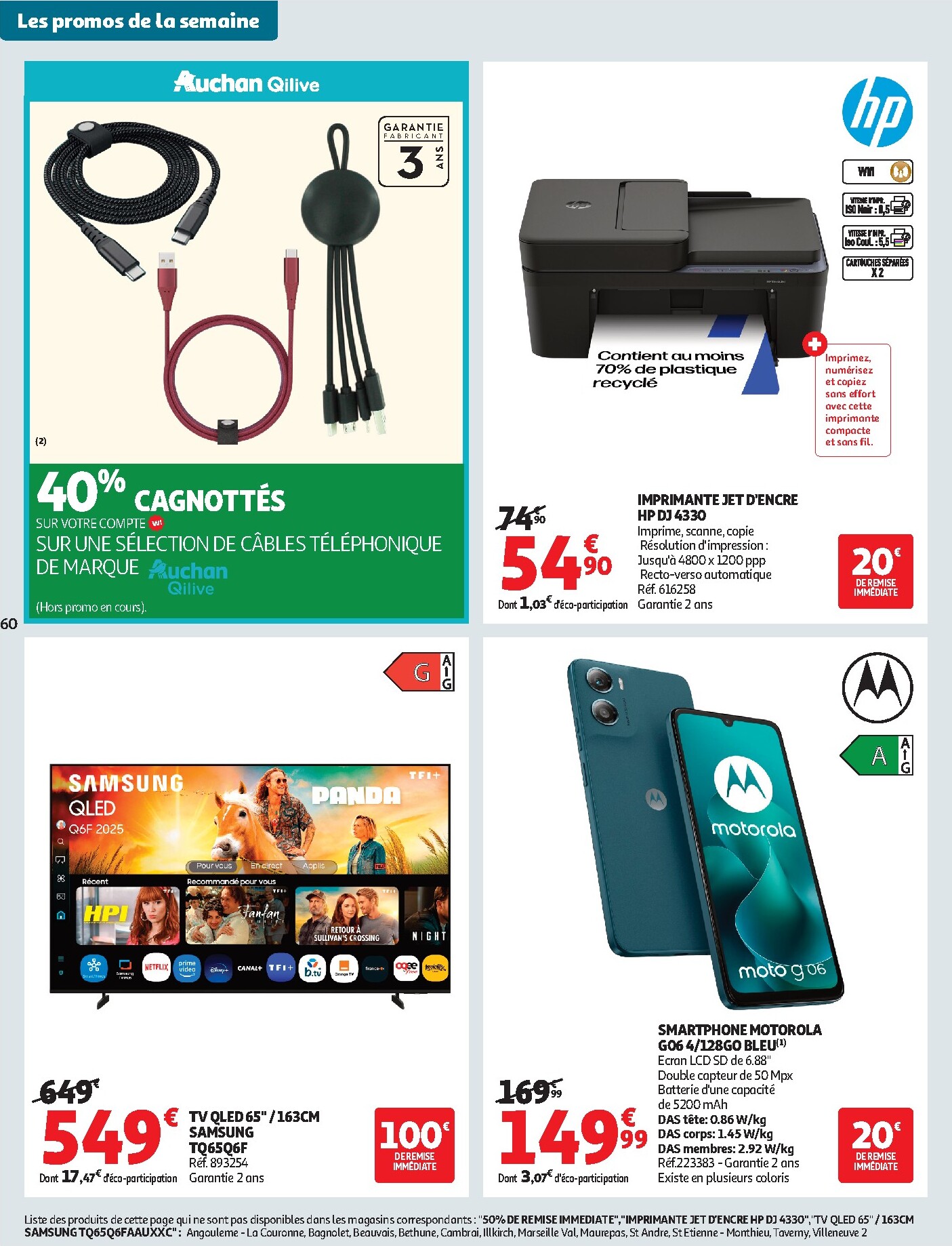 auchan - Flyer Auchan - Tops rentrée hypers pour la semaine prochaine du du mardi 01/09/2026 au du dimanche 13/09/2026 - page: 62