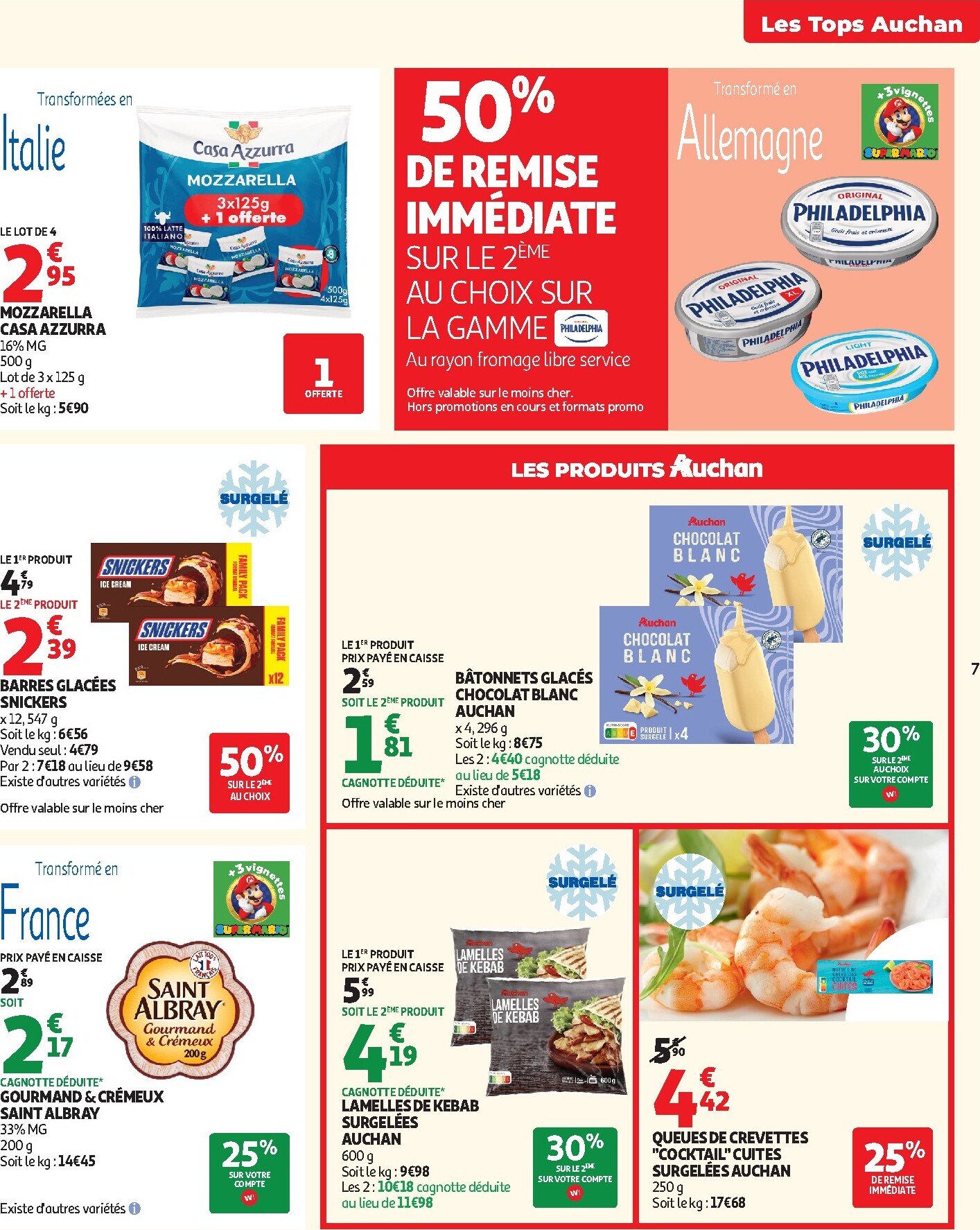 auchan - Flyer Auchan - Tops rentrée hypers pour la semaine prochaine du du mardi 01/09/2026 au du dimanche 13/09/2026 - page: 7