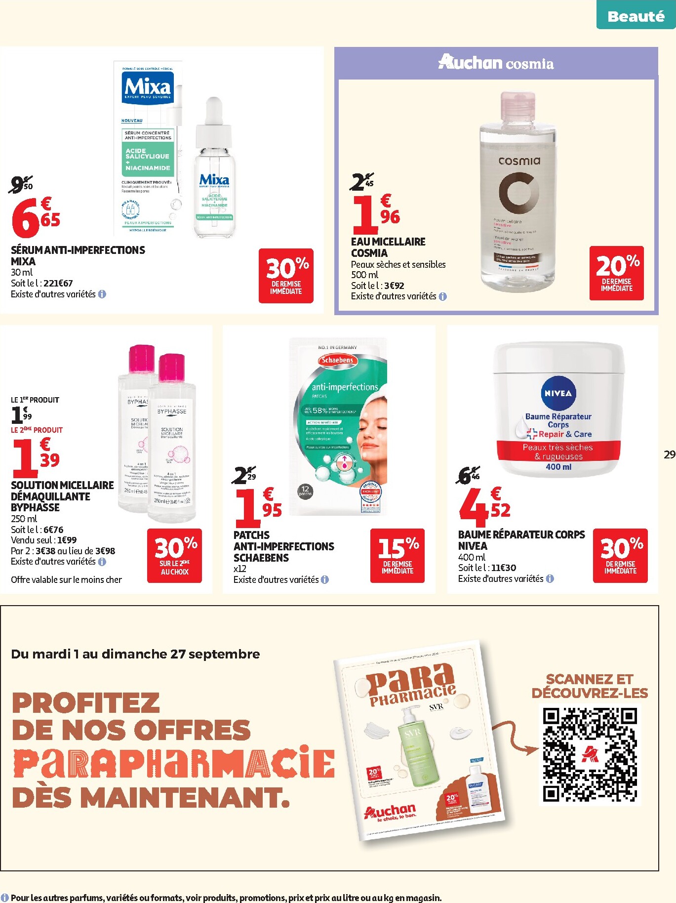 auchan - Flyer Auchan - Tops rentrée hypers pour la semaine prochaine du du mardi 01/09/2026 au du dimanche 13/09/2026 - page: 30