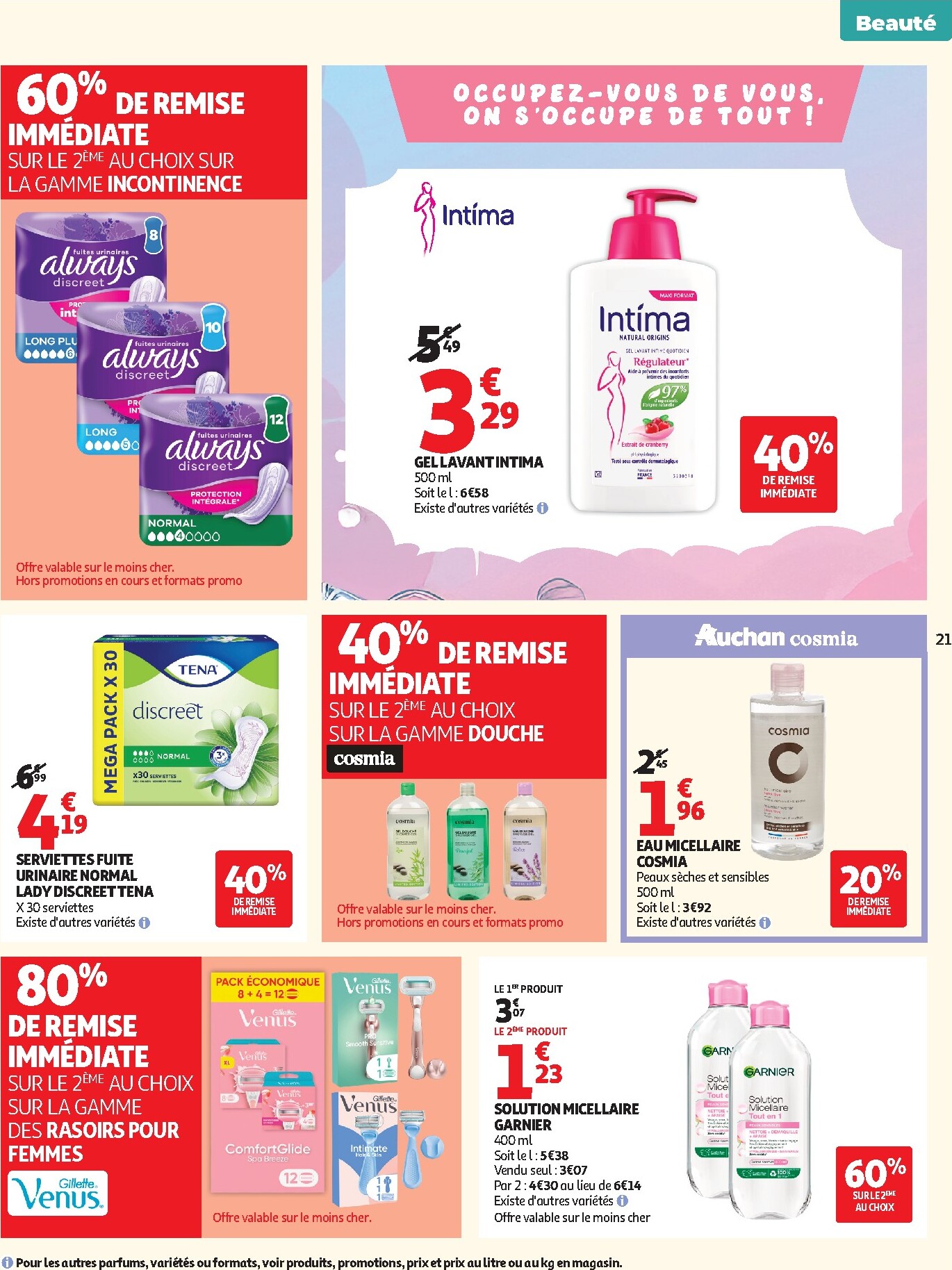 auchan - Flyer Auchan supermarché pour la semaine prochaine du du mardi 01/09/2026 au du samedi 12/09/2026 - page: 21