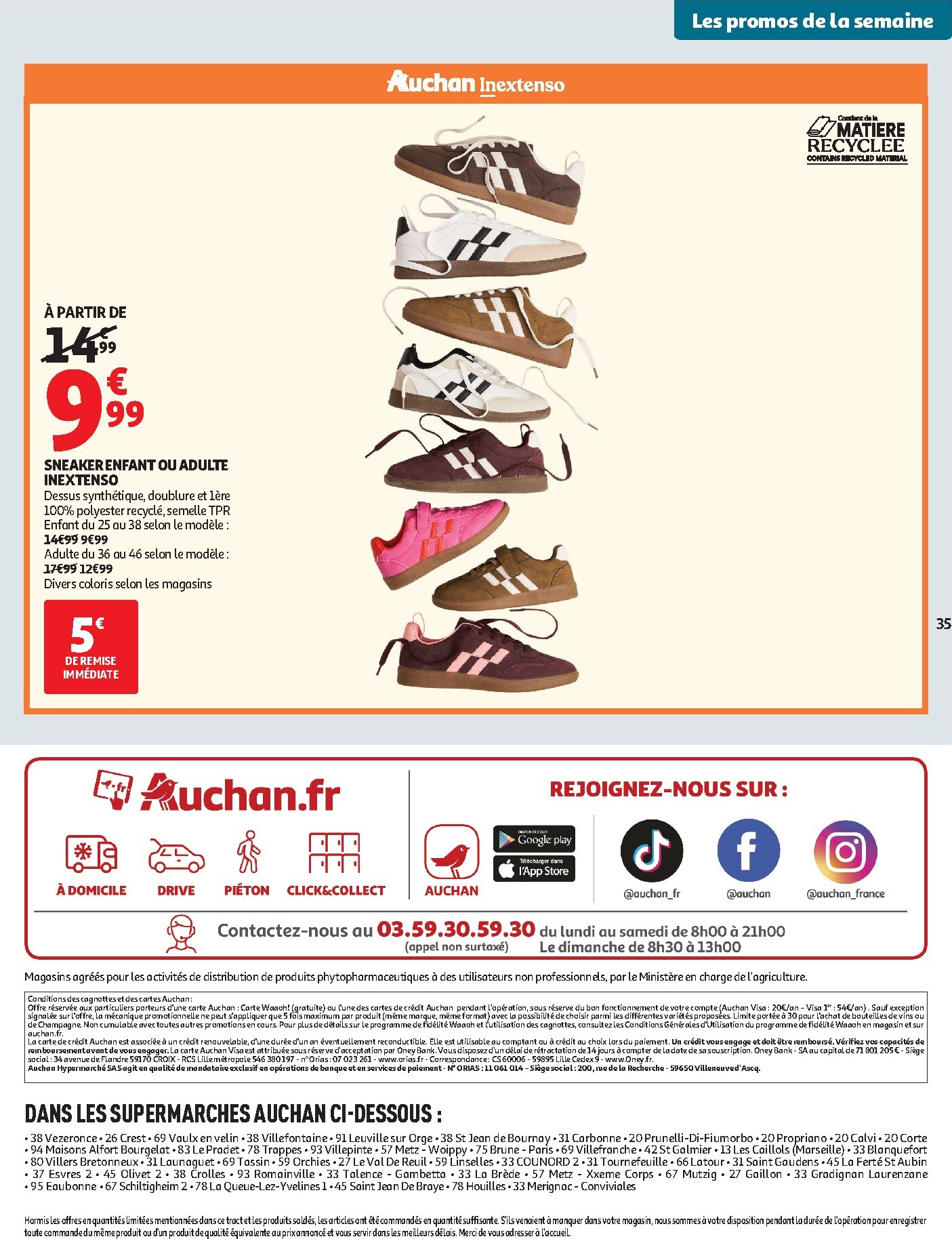 auchan - Flyer Auchan supermarché pour la semaine prochaine du du mardi 01/09/2026 au du samedi 12/09/2026 - page: 35