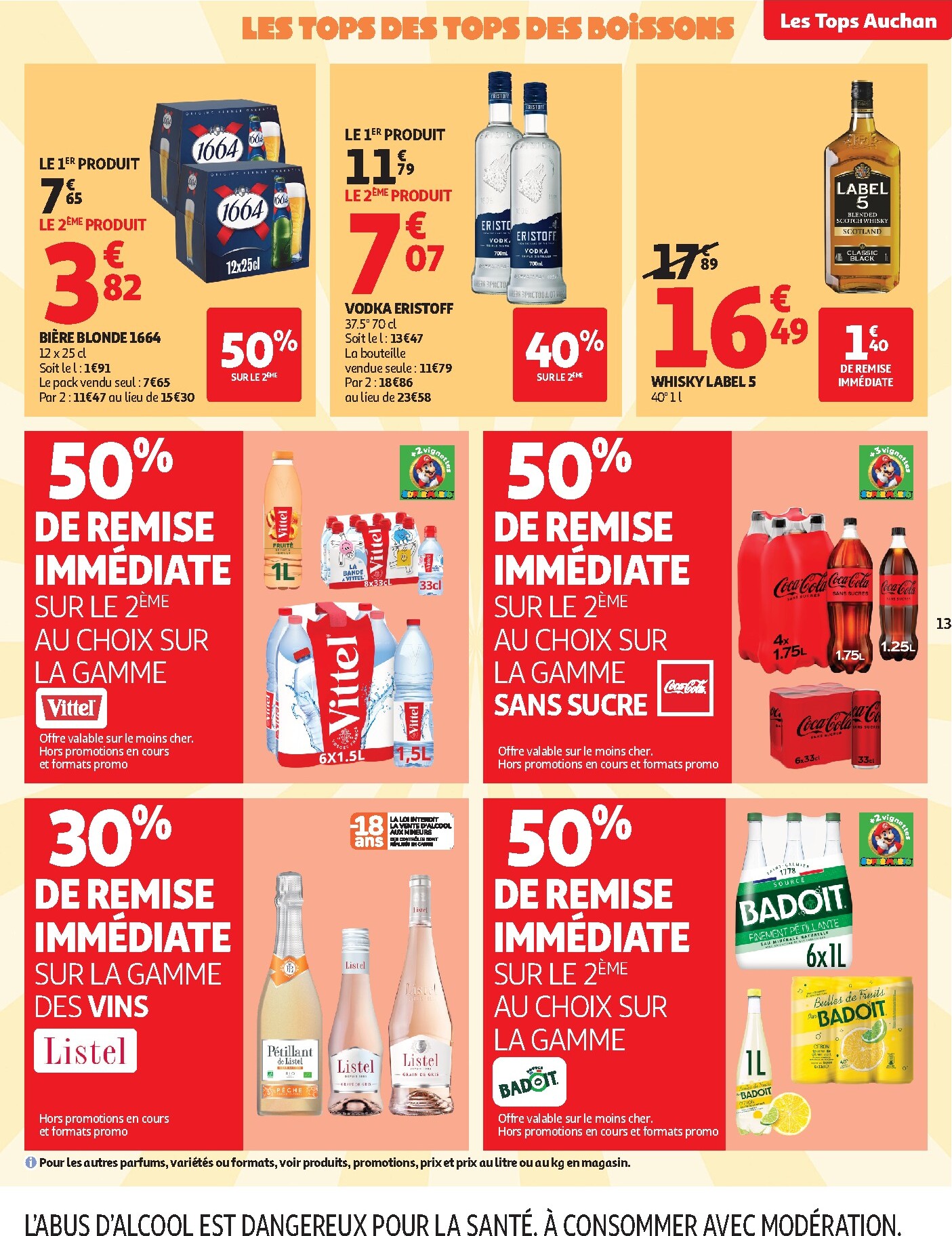auchan - Flyer Auchan supermarché pour la semaine prochaine du du mardi 01/09/2026 au du samedi 12/09/2026 - page: 13