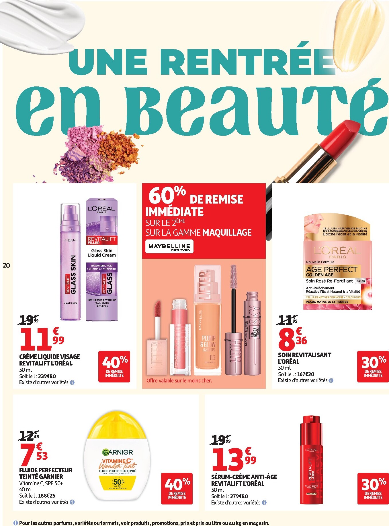 auchan - Flyer Auchan supermarché pour la semaine prochaine du du mardi 01/09/2026 au du samedi 12/09/2026 - page: 20