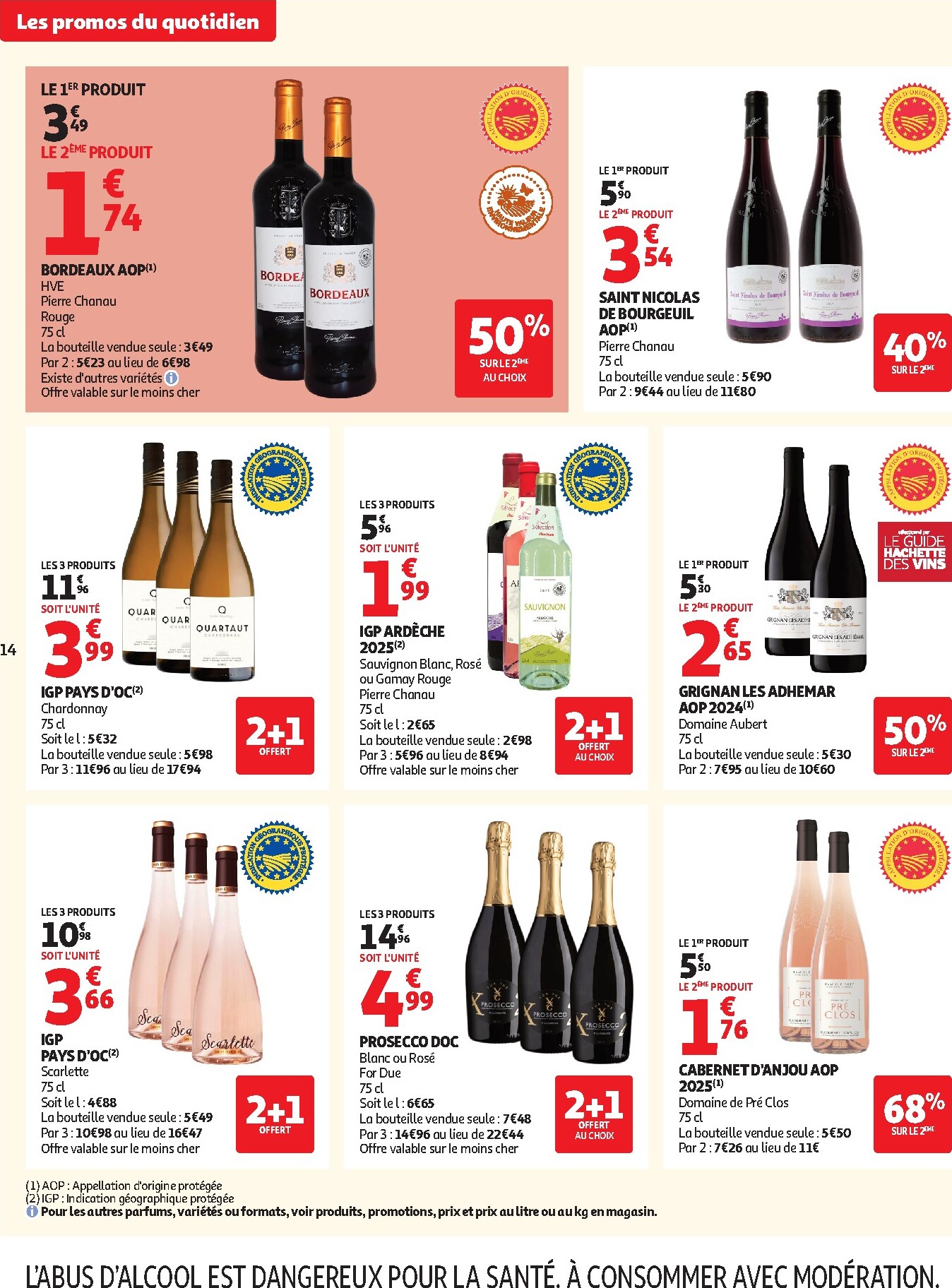 auchan - Flyer Auchan supermarché pour la semaine prochaine du du mardi 01/09/2026 au du samedi 12/09/2026 - page: 14