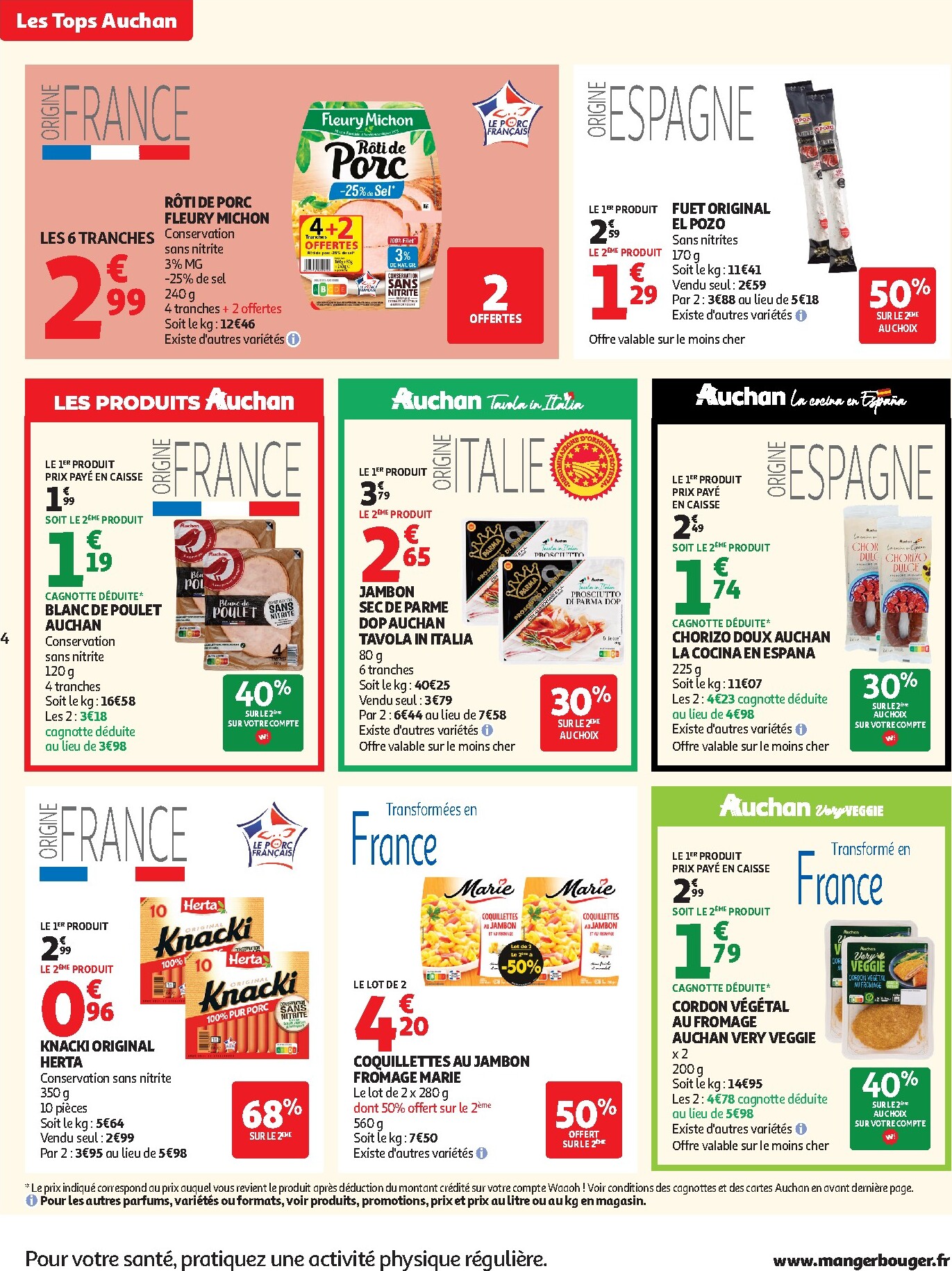 auchan - Flyer Auchan supermarché pour la semaine prochaine du du mardi 01/09/2026 au du samedi 12/09/2026 - page: 4
