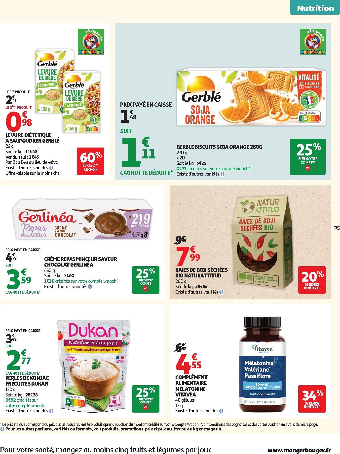 auchan - Flyer Auchan supermarché pour la semaine prochaine du du mardi 01/09/2026 au du samedi 12/09/2026 - page: 25