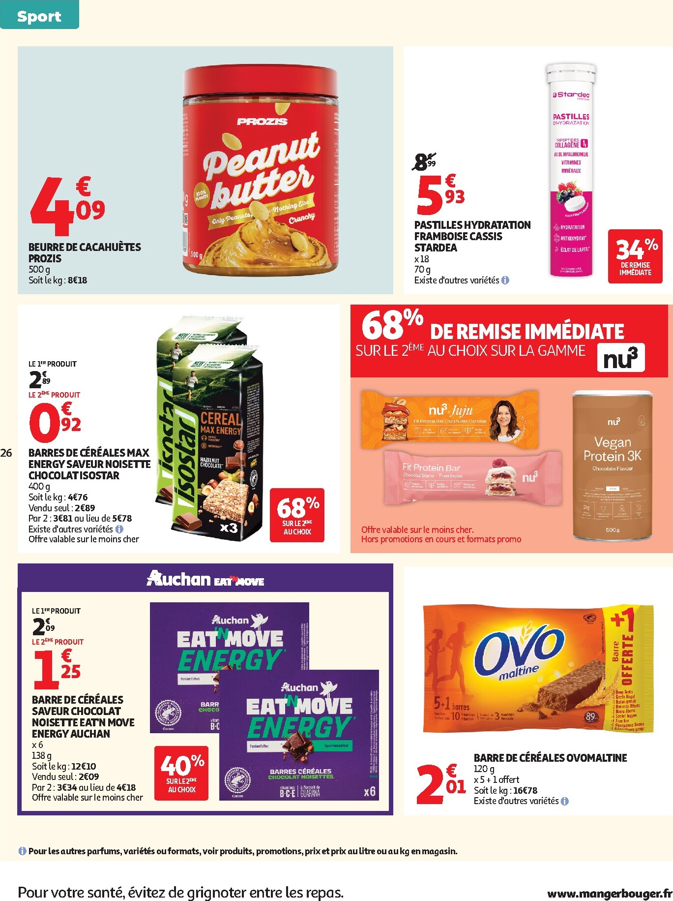 auchan - Flyer Auchan supermarché pour la semaine prochaine du du mardi 01/09/2026 au du samedi 12/09/2026 - page: 26