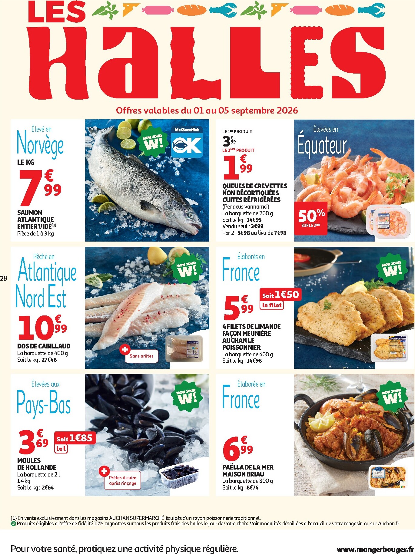 auchan - Flyer Auchan supermarché pour la semaine prochaine du du mardi 01/09/2026 au du samedi 12/09/2026 - page: 28