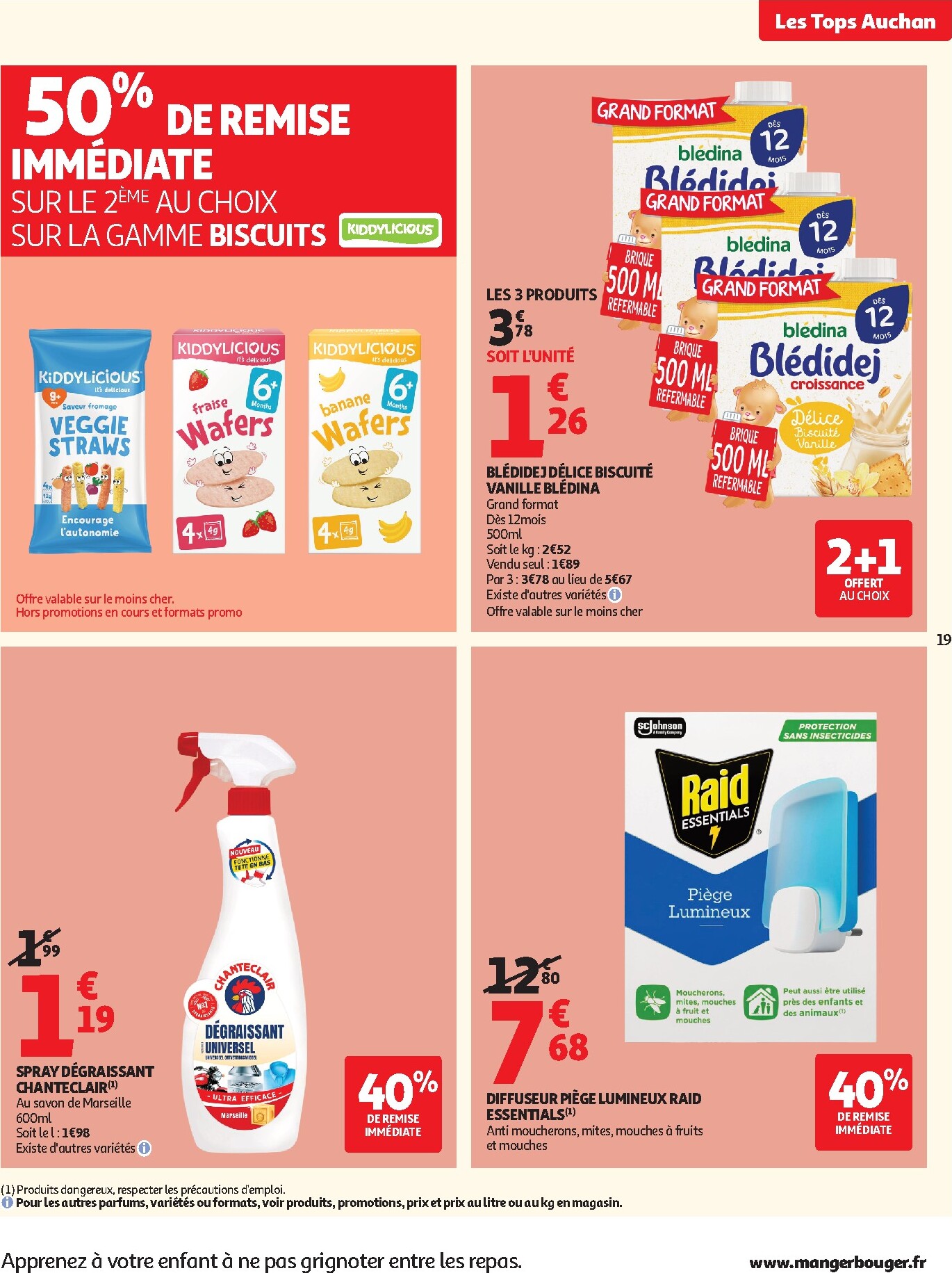 auchan - Flyer Auchan supermarché pour la semaine prochaine du du mardi 01/09/2026 au du samedi 12/09/2026 - page: 19