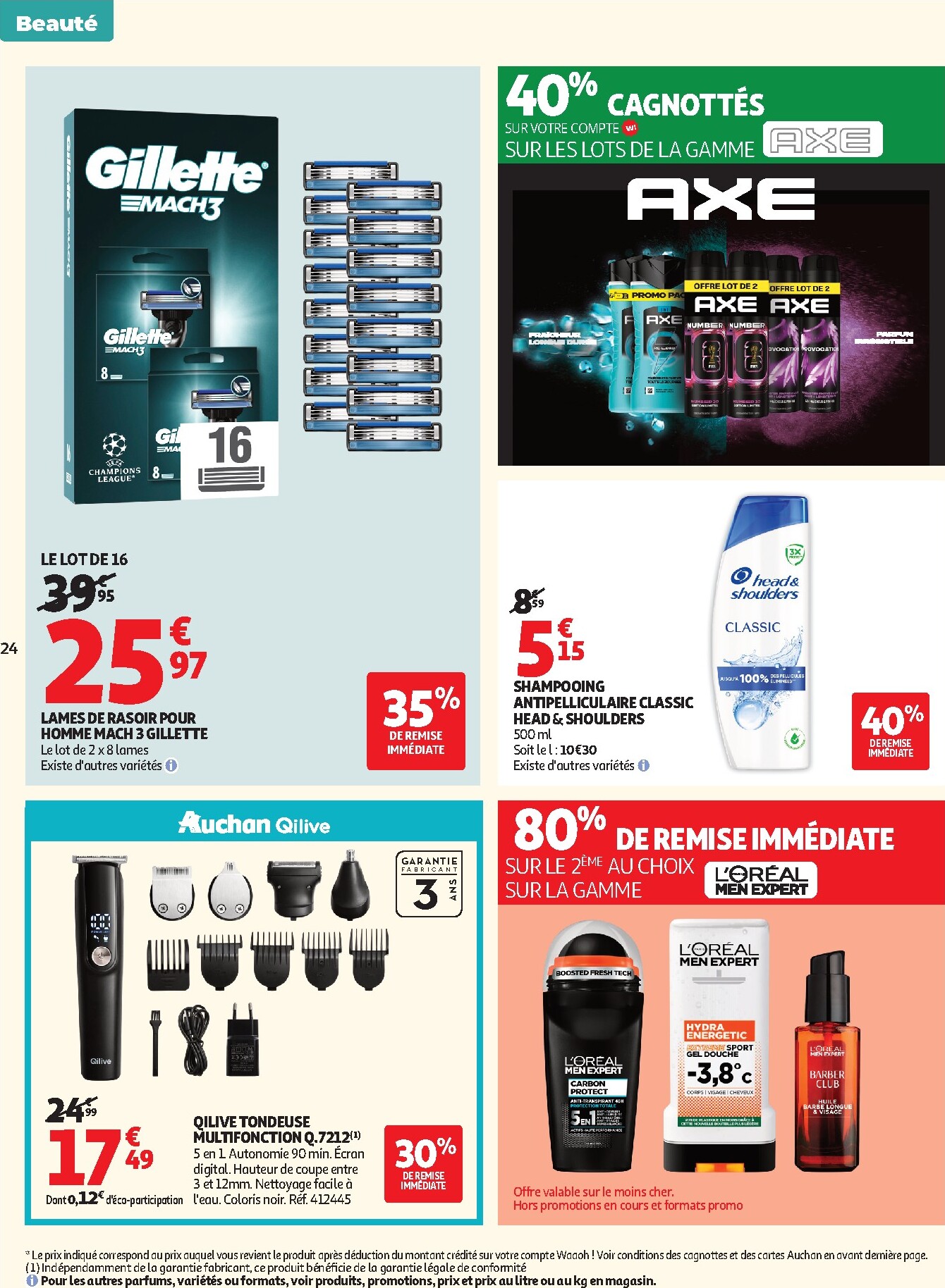auchan - Flyer Auchan supermarché pour la semaine prochaine du du mardi 01/09/2026 au du samedi 12/09/2026 - page: 24