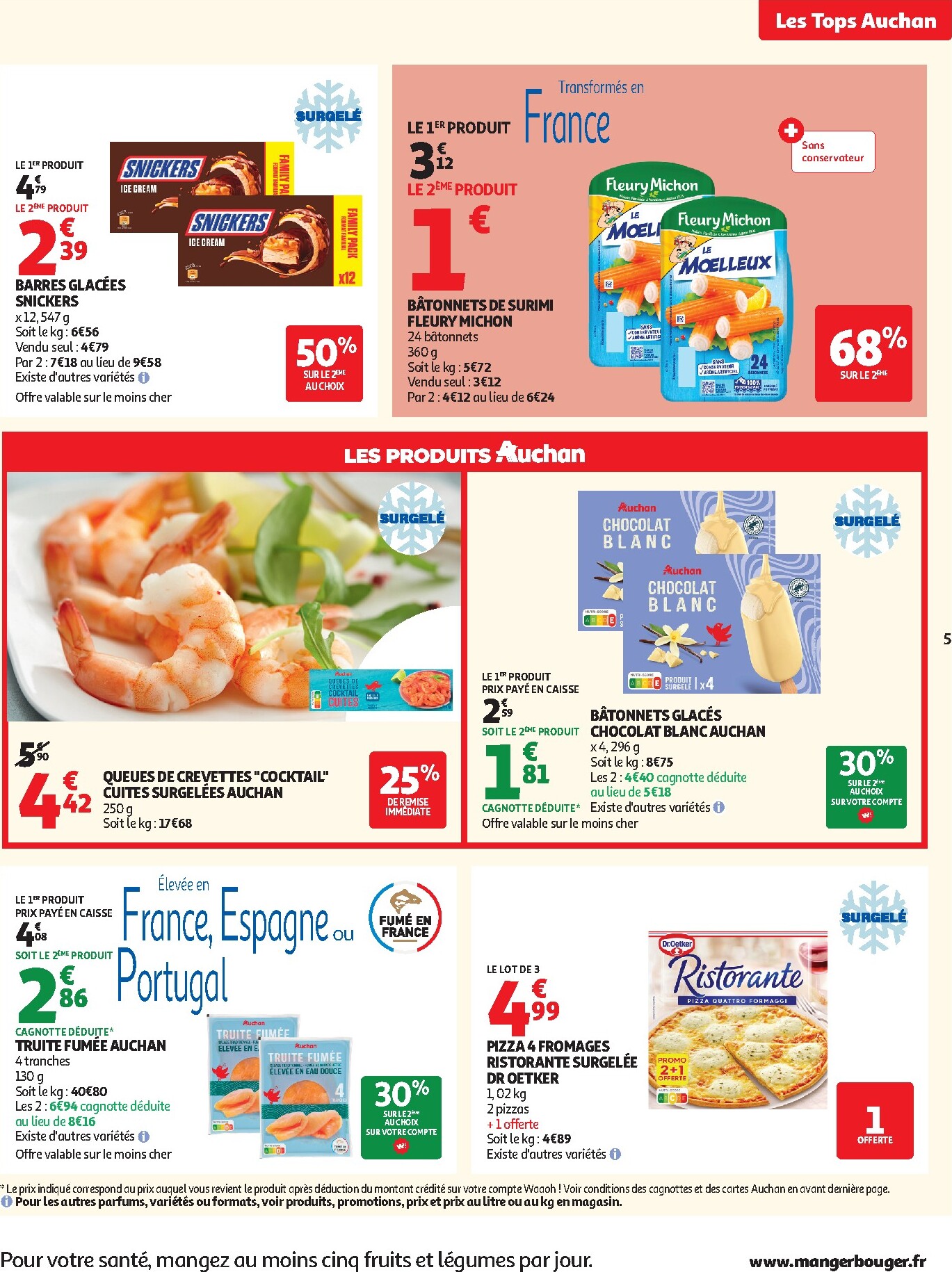auchan - Flyer Auchan supermarché pour la semaine prochaine du du mardi 01/09/2026 au du samedi 12/09/2026 - page: 5
