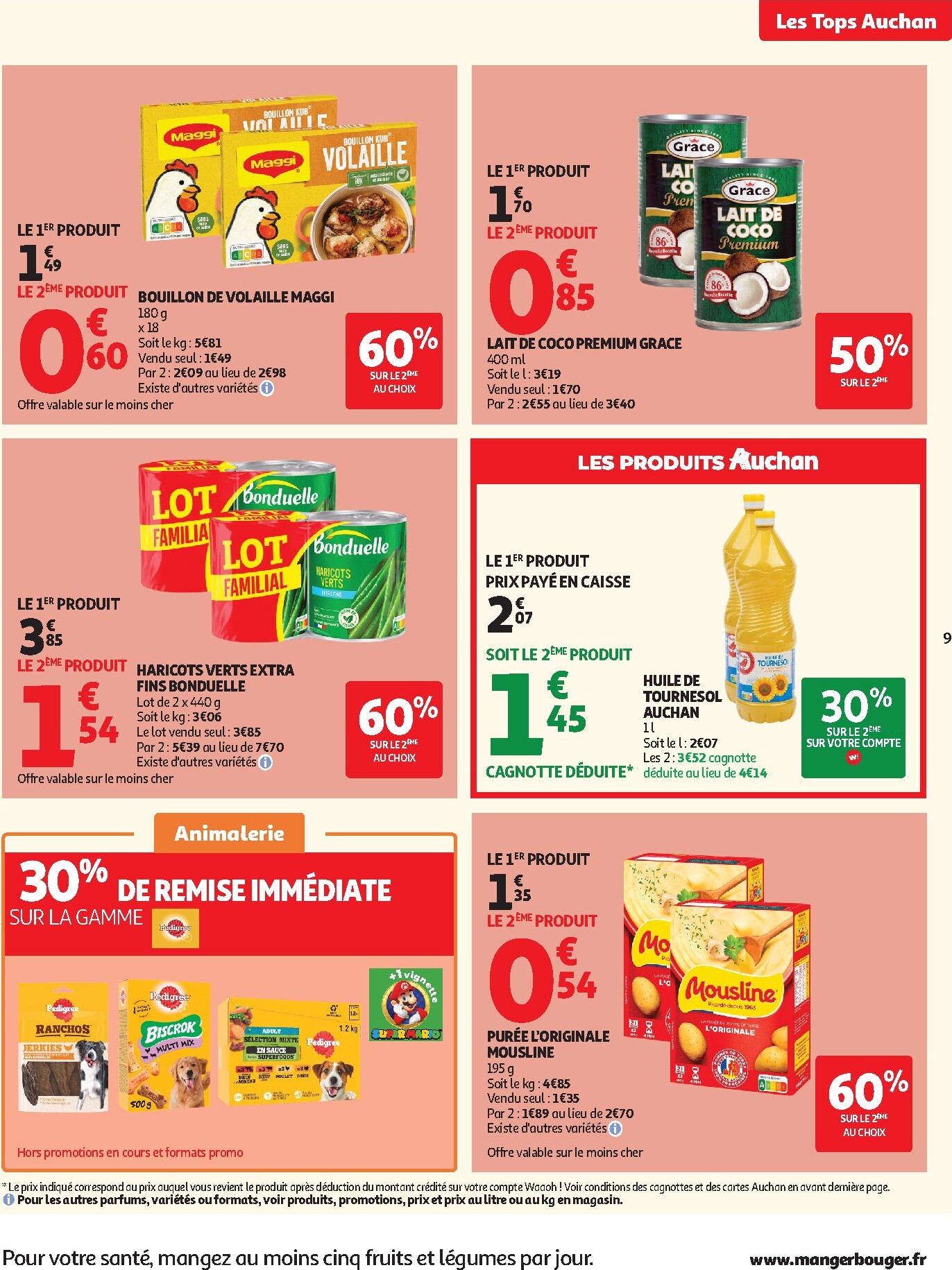 auchan - Flyer Auchan supermarché pour la semaine prochaine du du mardi 01/09/2026 au du samedi 12/09/2026 - page: 9