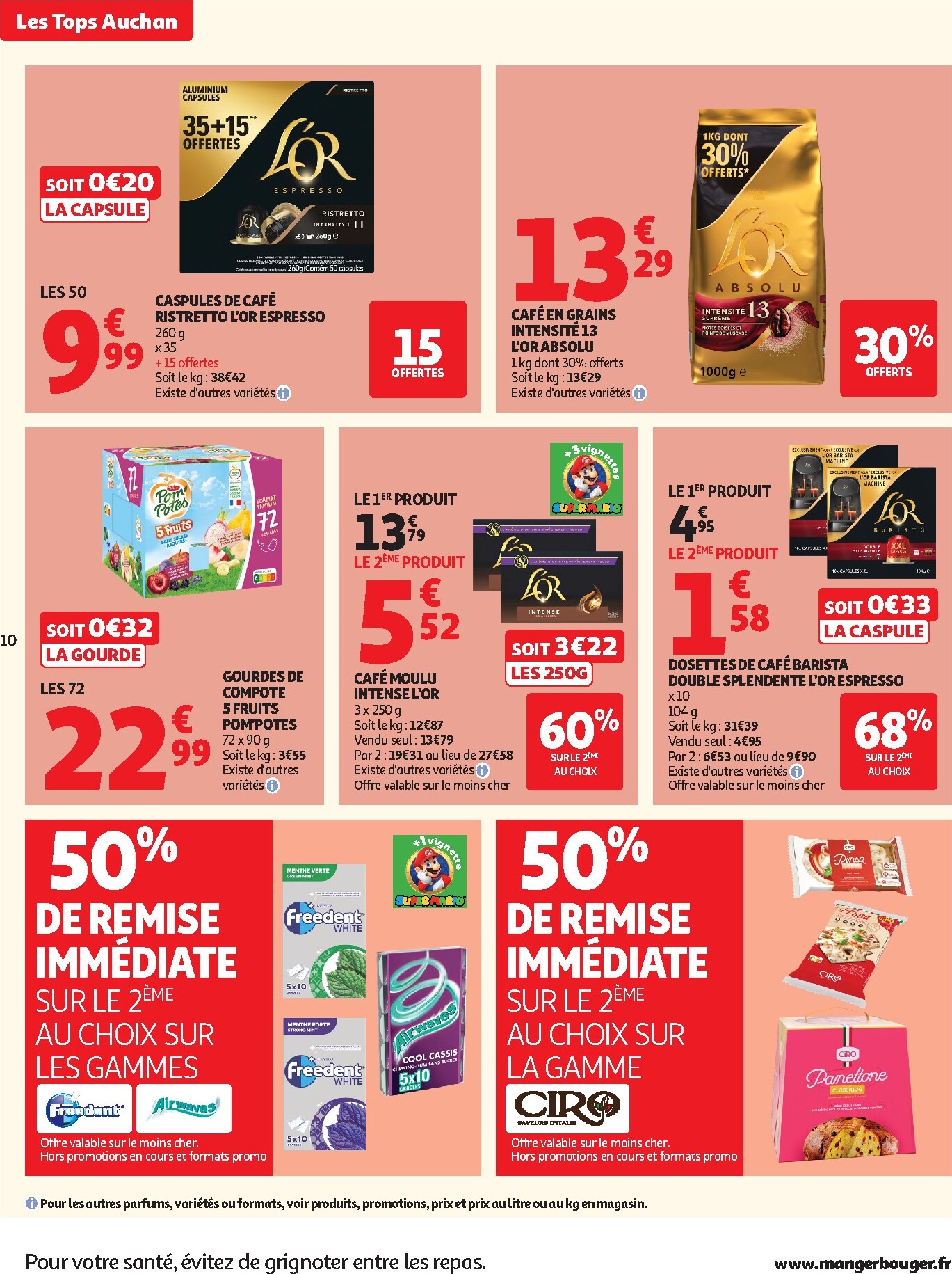 auchan - Flyer Auchan supermarché pour la semaine prochaine du du mardi 01/09/2026 au du samedi 12/09/2026 - page: 10