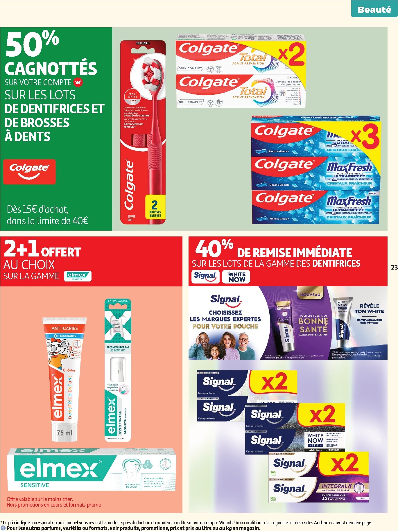 auchan - Flyer Auchan supermarché pour la semaine prochaine du du mardi 01/09/2026 au du samedi 12/09/2026 - page: 23
