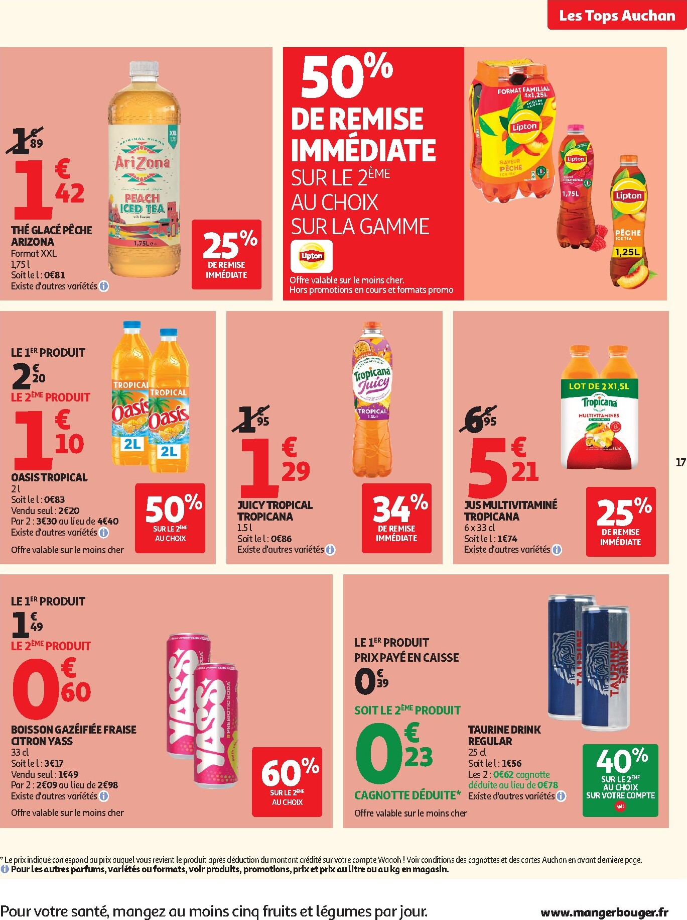 auchan - Flyer Auchan supermarché pour la semaine prochaine du du mardi 01/09/2026 au du samedi 12/09/2026 - page: 17