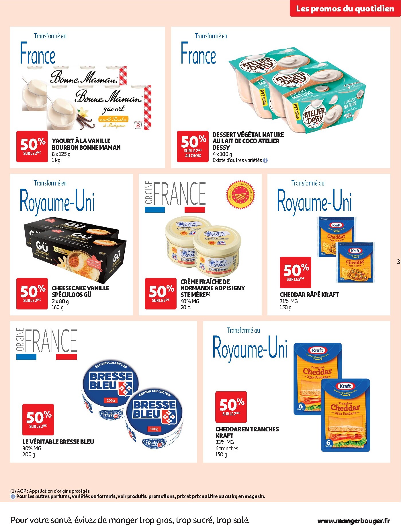 auchan - Flyer Auchan - Les promos du moment pour la semaine prochaine du du mardi 01/09/2026 au du dimanche 13/09/2026 - page: 3
