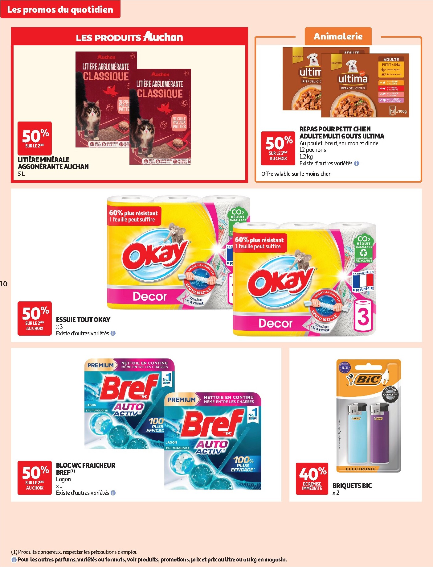 auchan - Flyer Auchan - Les promos du moment pour la semaine prochaine du du mardi 01/09/2026 au du dimanche 13/09/2026 - page: 10