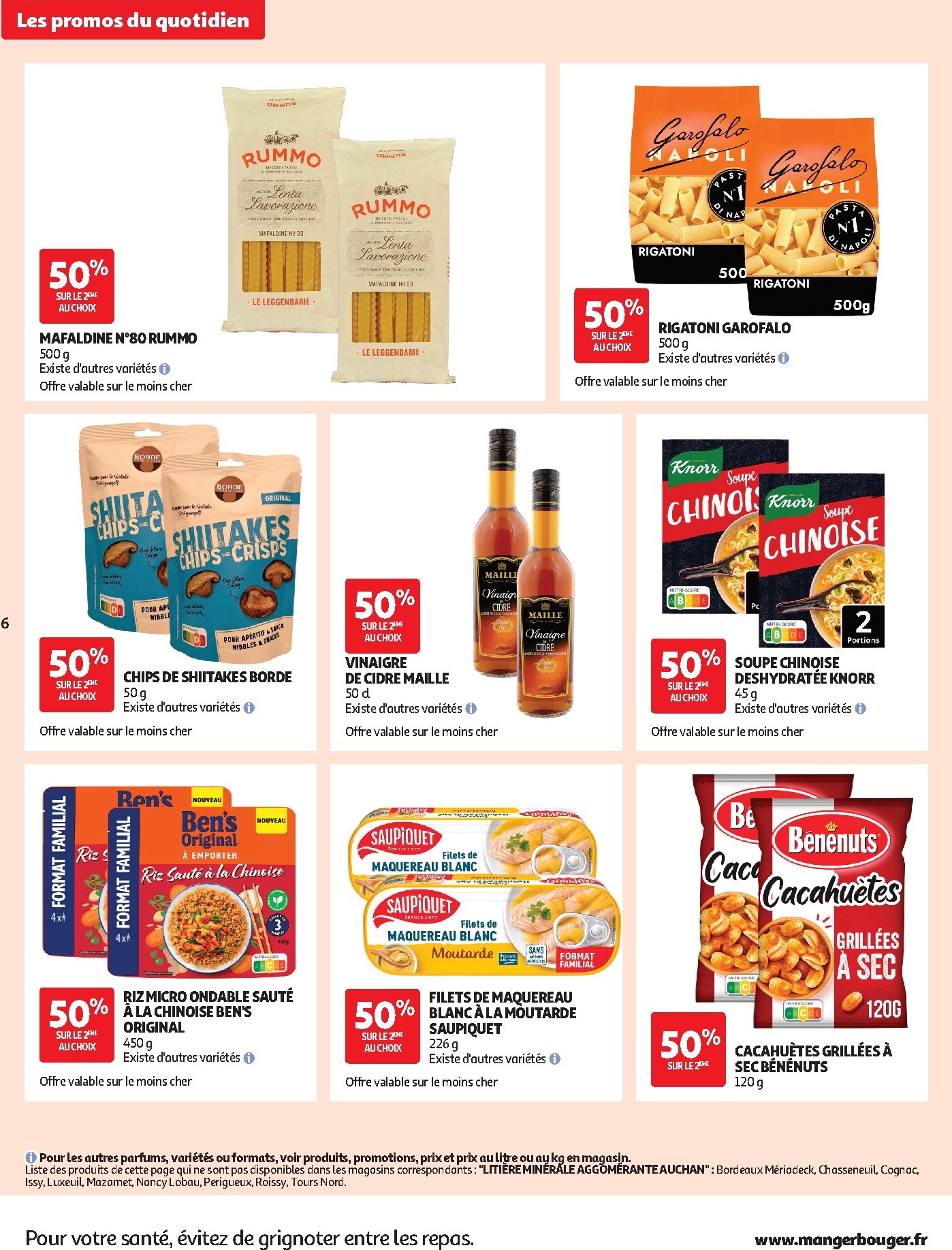 auchan - Flyer Auchan - Les promos du moment pour la semaine prochaine du du mardi 01/09/2026 au du dimanche 13/09/2026 - page: 6