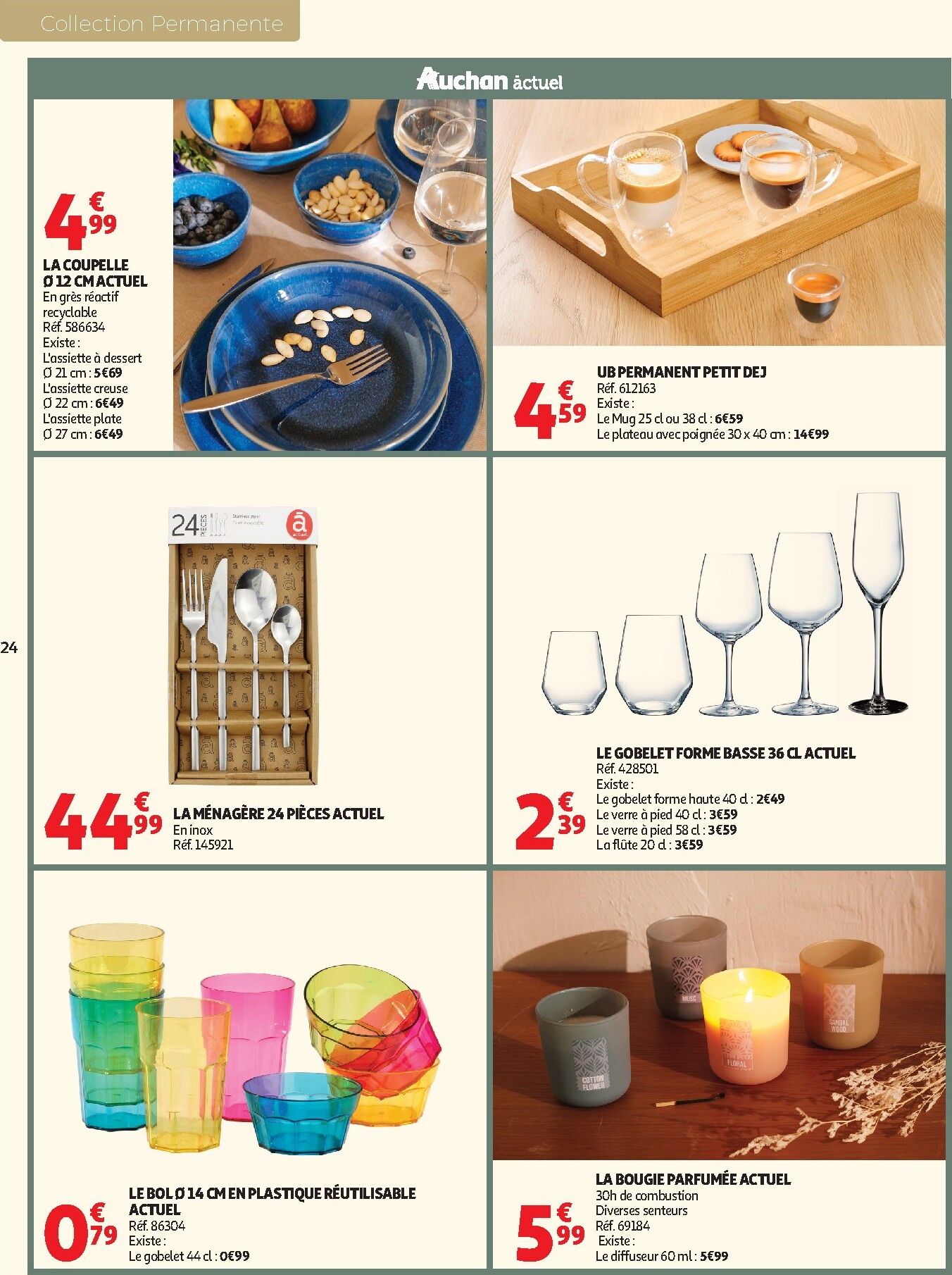 auchan - Flyer Auchan - Inspiration déco pour la semaine prochaine du du mardi 01/09/2026 au du dimanche 01/11/2026 - page: 24