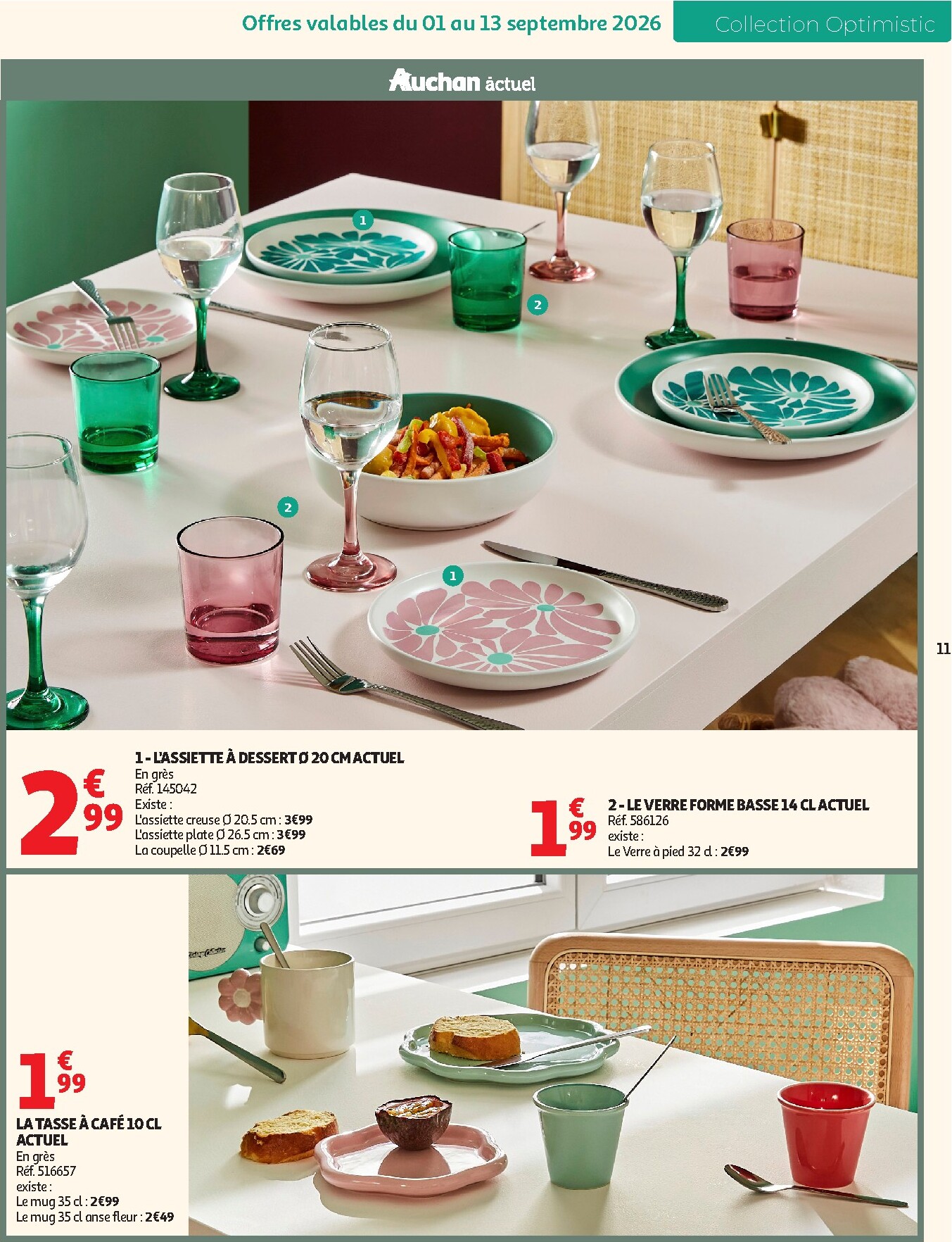 auchan - Flyer Auchan - Inspiration déco pour la semaine prochaine du du mardi 01/09/2026 au du dimanche 01/11/2026 - page: 11