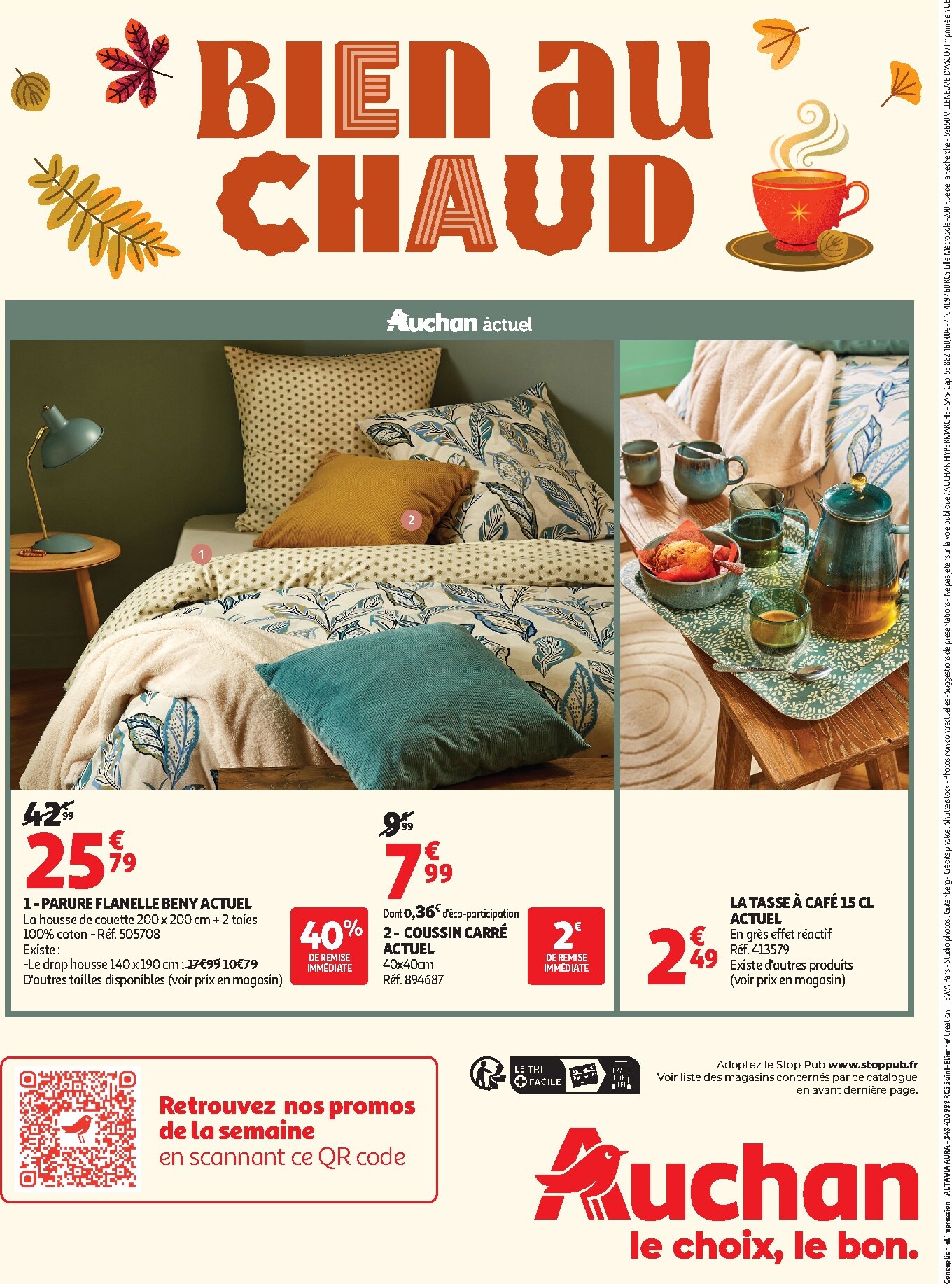auchan - Flyer Auchan - Inspiration déco pour la semaine prochaine du du mardi 01/09/2026 au du dimanche 01/11/2026 - page: 28