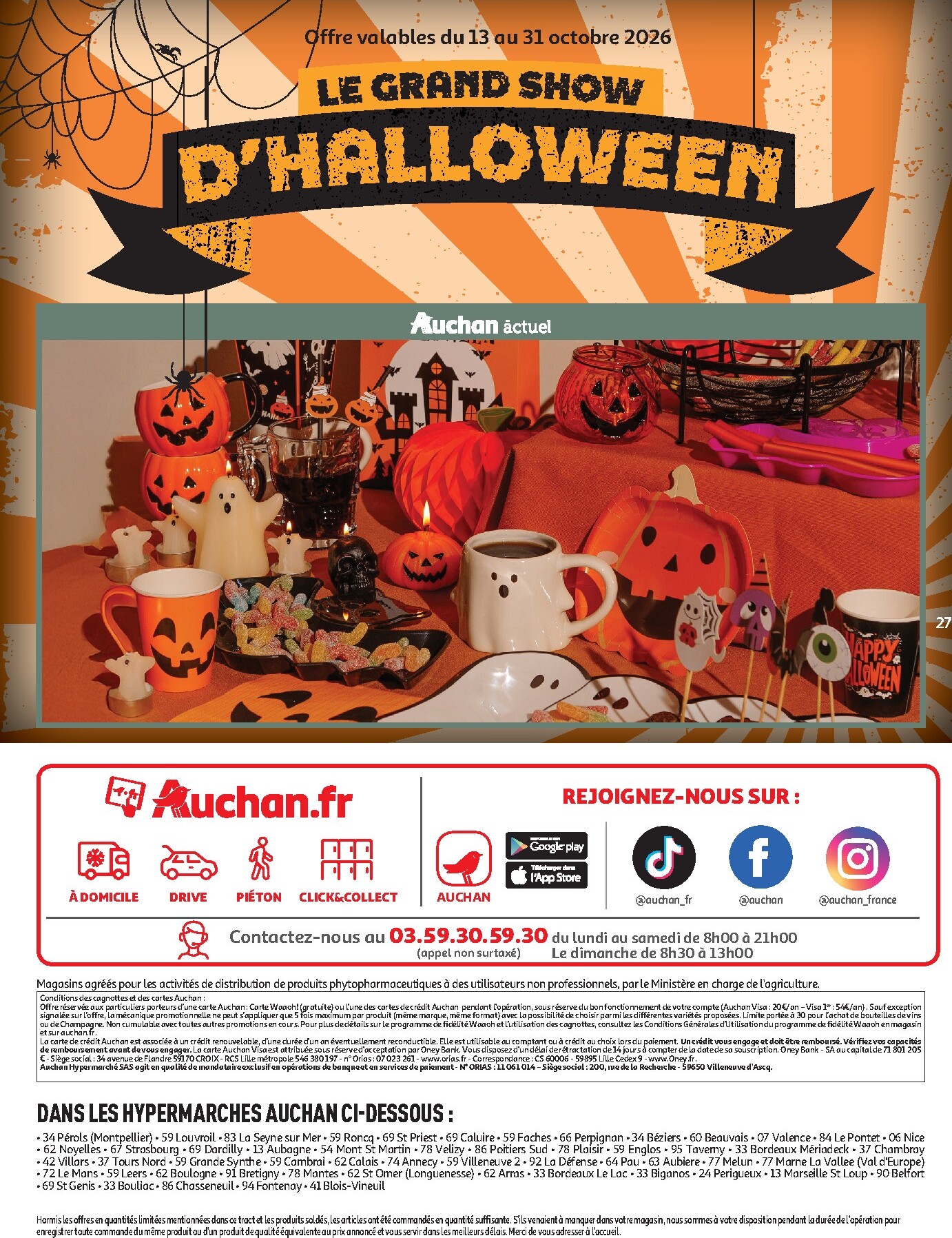 auchan - Flyer Auchan - Inspiration déco pour la semaine prochaine du du mardi 01/09/2026 au du dimanche 01/11/2026 - page: 27