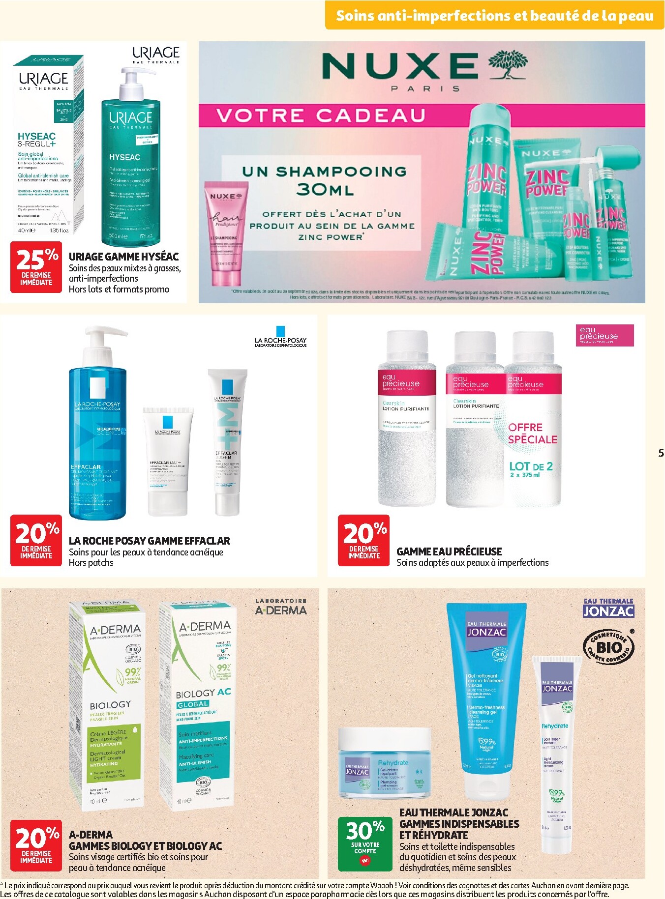 auchan - Flyer Auchan - Parapharmacie, beauté pour la semaine prochaine du du mardi 01/09/2026 au du dimanche 27/09/2026 - page: 5