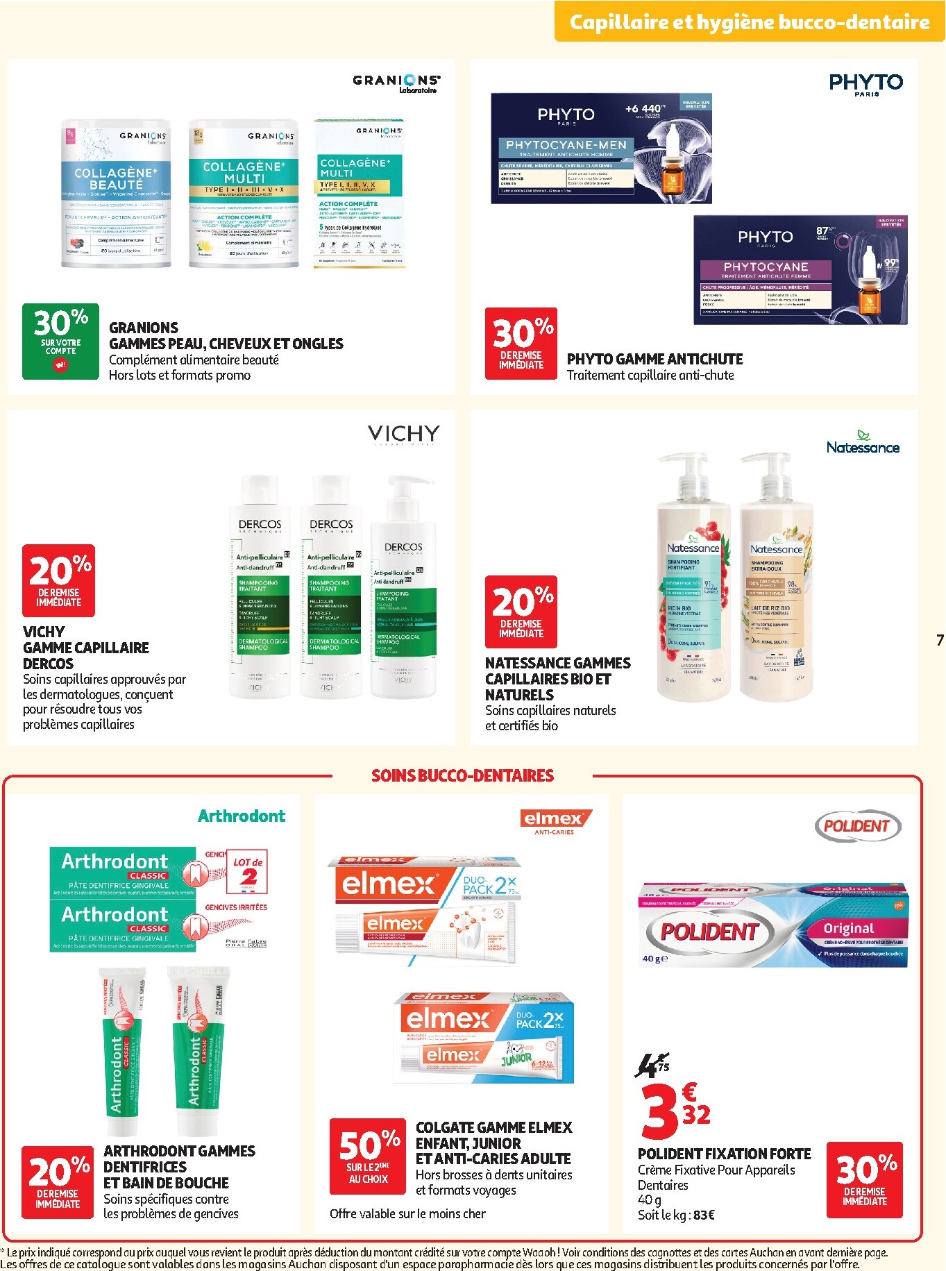 auchan - Flyer Auchan - Parapharmacie, beauté pour la semaine prochaine du du mardi 01/09/2026 au du dimanche 27/09/2026 - page: 7