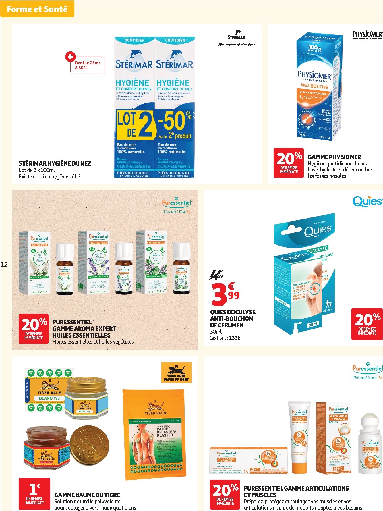 auchan - Flyer Auchan - Parapharmacie, beauté pour la semaine prochaine du du mardi 01/09/2026 au du dimanche 27/09/2026 - page: 12