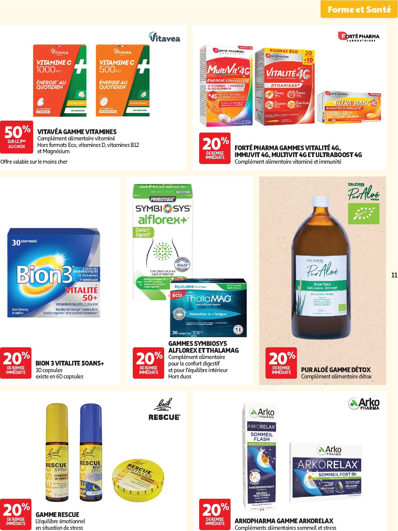 auchan - Flyer Auchan - Parapharmacie, beauté pour la semaine prochaine du du mardi 01/09/2026 au du dimanche 27/09/2026 - page: 11