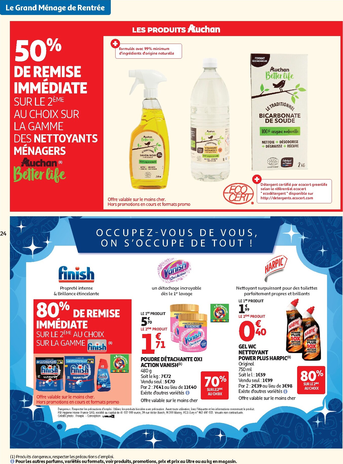 auchan - Flyer Auchan pour la semaine prochaine du du mardi 08/09/2026 au du dimanche 20/09/2026 - page: 24