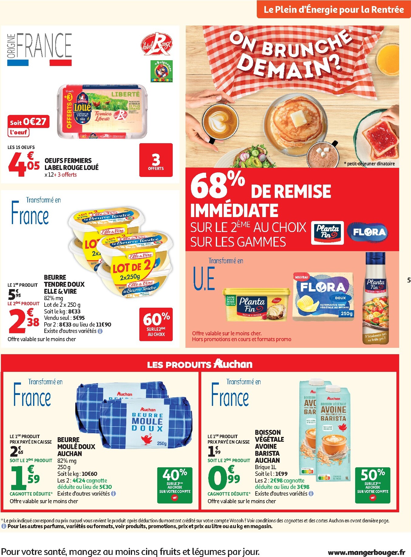 auchan - Flyer Auchan pour la semaine prochaine du du mardi 08/09/2026 au du dimanche 20/09/2026 - page: 5