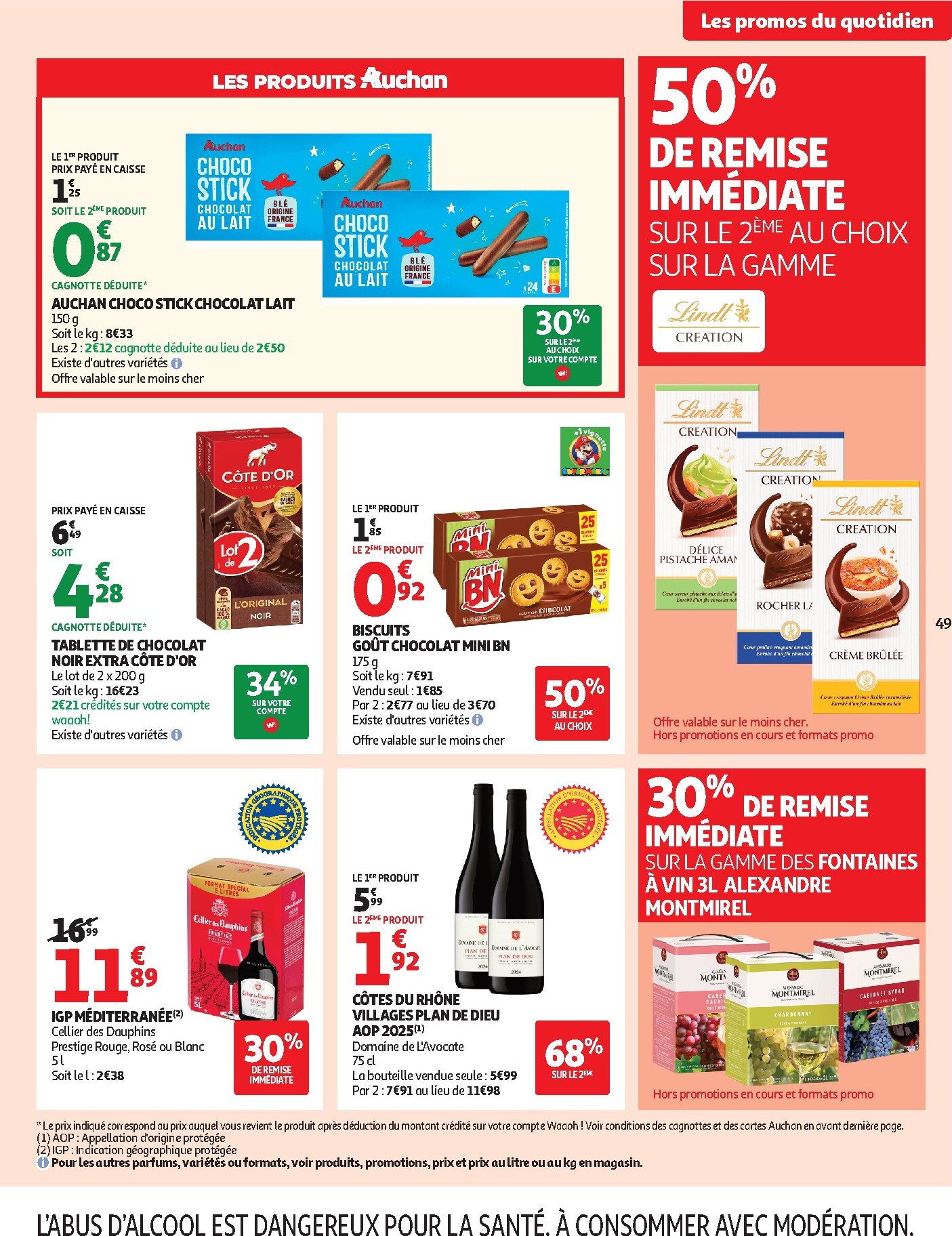 auchan - Flyer Auchan pour la semaine prochaine du du mardi 08/09/2026 au du dimanche 20/09/2026 - page: 49