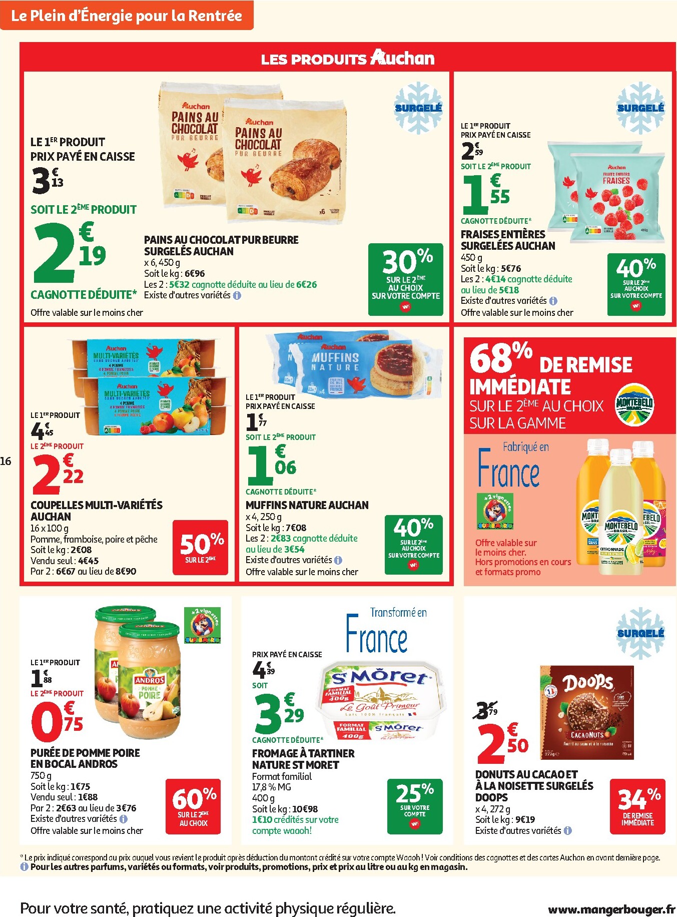 auchan - Flyer Auchan pour la semaine prochaine du du mardi 08/09/2026 au du dimanche 20/09/2026 - page: 16