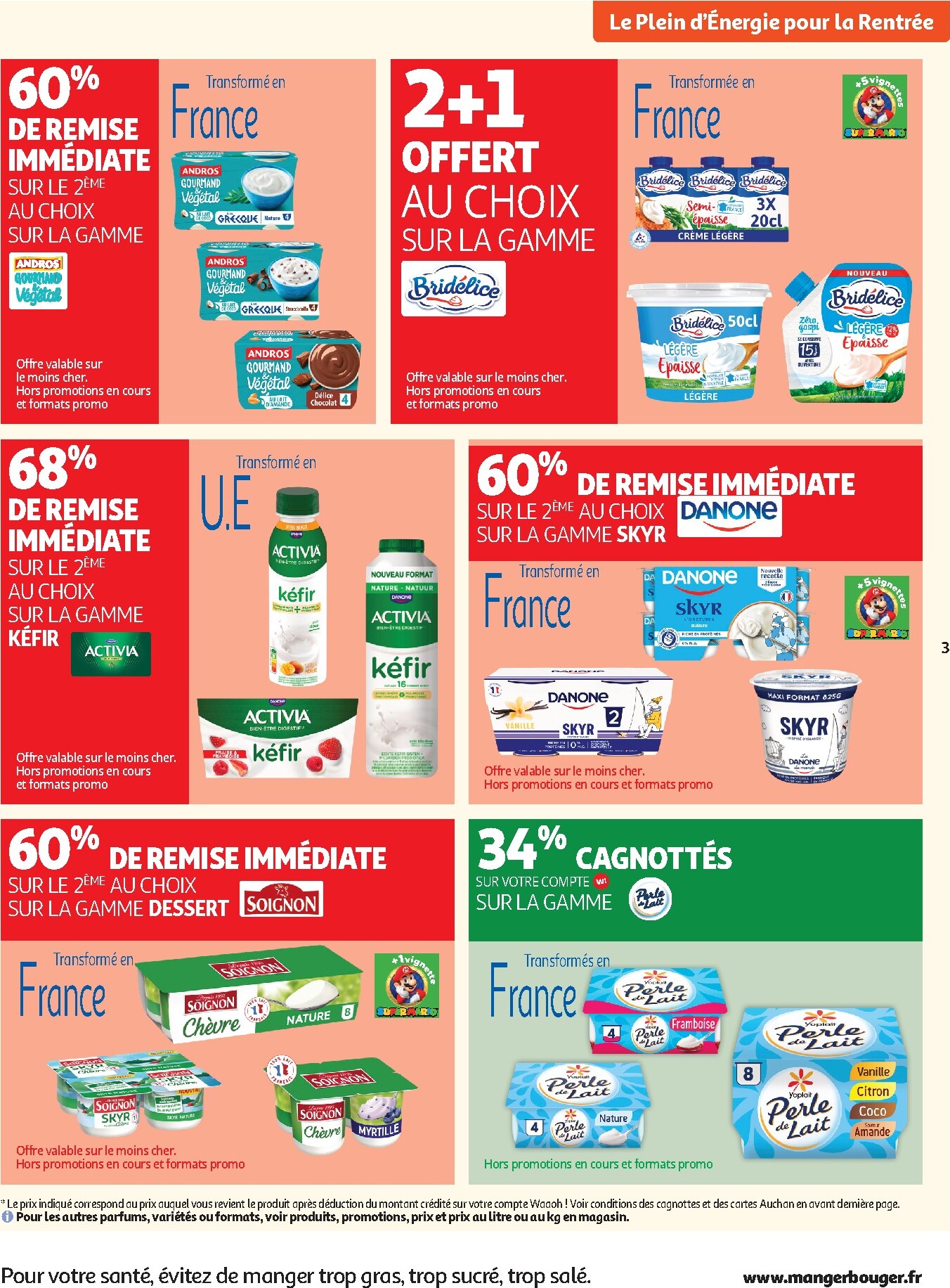 auchan - Flyer Auchan pour la semaine prochaine du du mardi 08/09/2026 au du dimanche 20/09/2026 - page: 3
