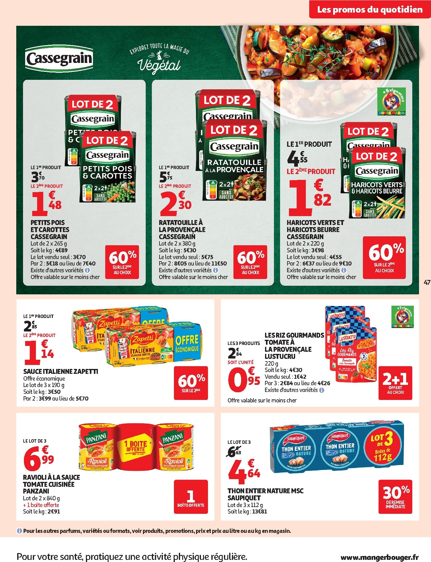 auchan - Flyer Auchan pour la semaine prochaine du du mardi 08/09/2026 au du dimanche 20/09/2026 - page: 47