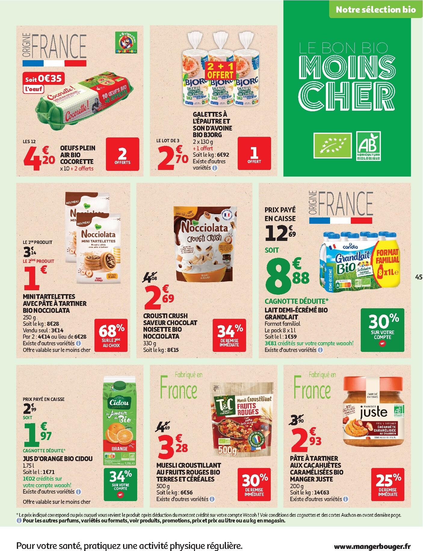 auchan - Flyer Auchan pour la semaine prochaine du du mardi 08/09/2026 au du dimanche 20/09/2026 - page: 45