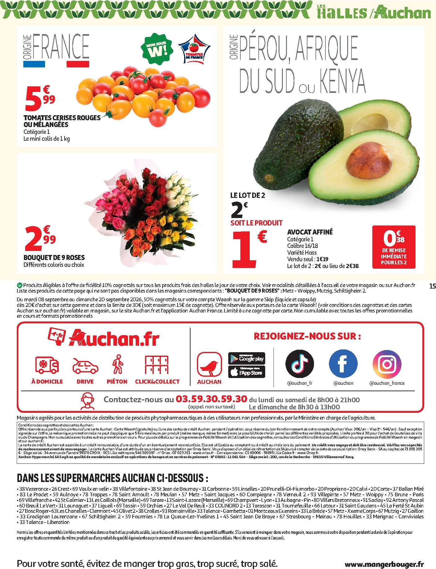 auchan - Flyer Auchan Supermarché - Ménage rentrée supers pour la semaine prochaine du du mardi 08/09/2026 au du samedi 12/09/2026 - page: 15