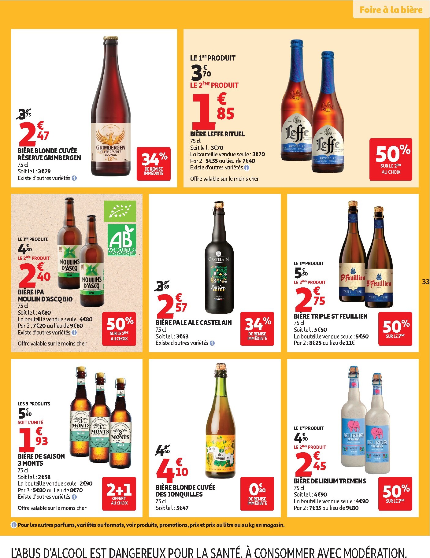 auchan - Flyer Auchan pour la semaine prochaine du du mardi 15/09/2026 au du dimanche 27/09/2026 - page: 33