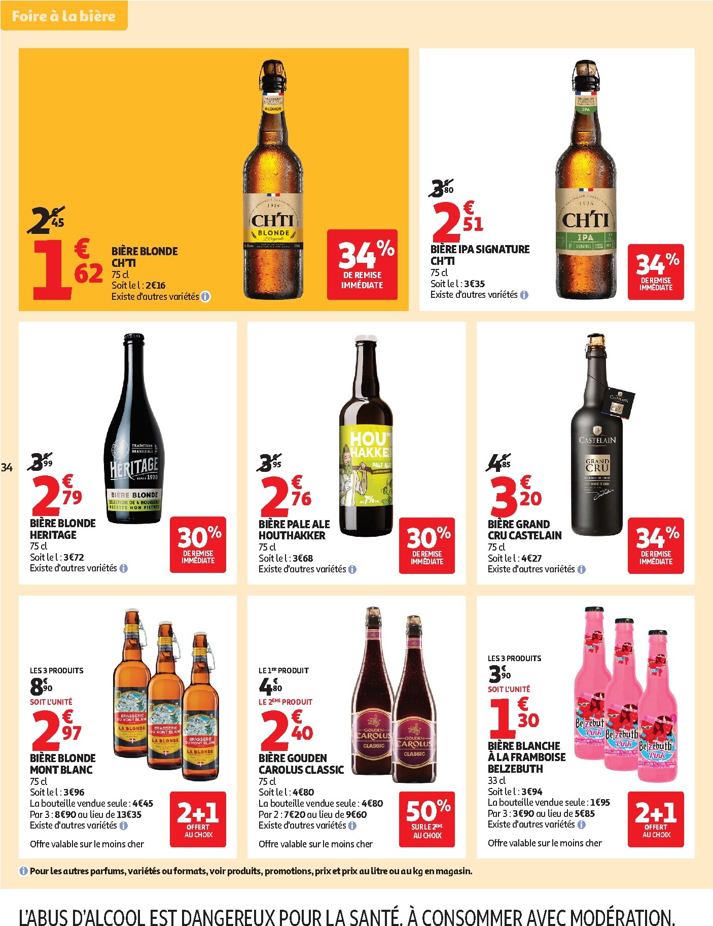auchan - Flyer Auchan pour la semaine prochaine du du mardi 15/09/2026 au du dimanche 27/09/2026 - page: 34