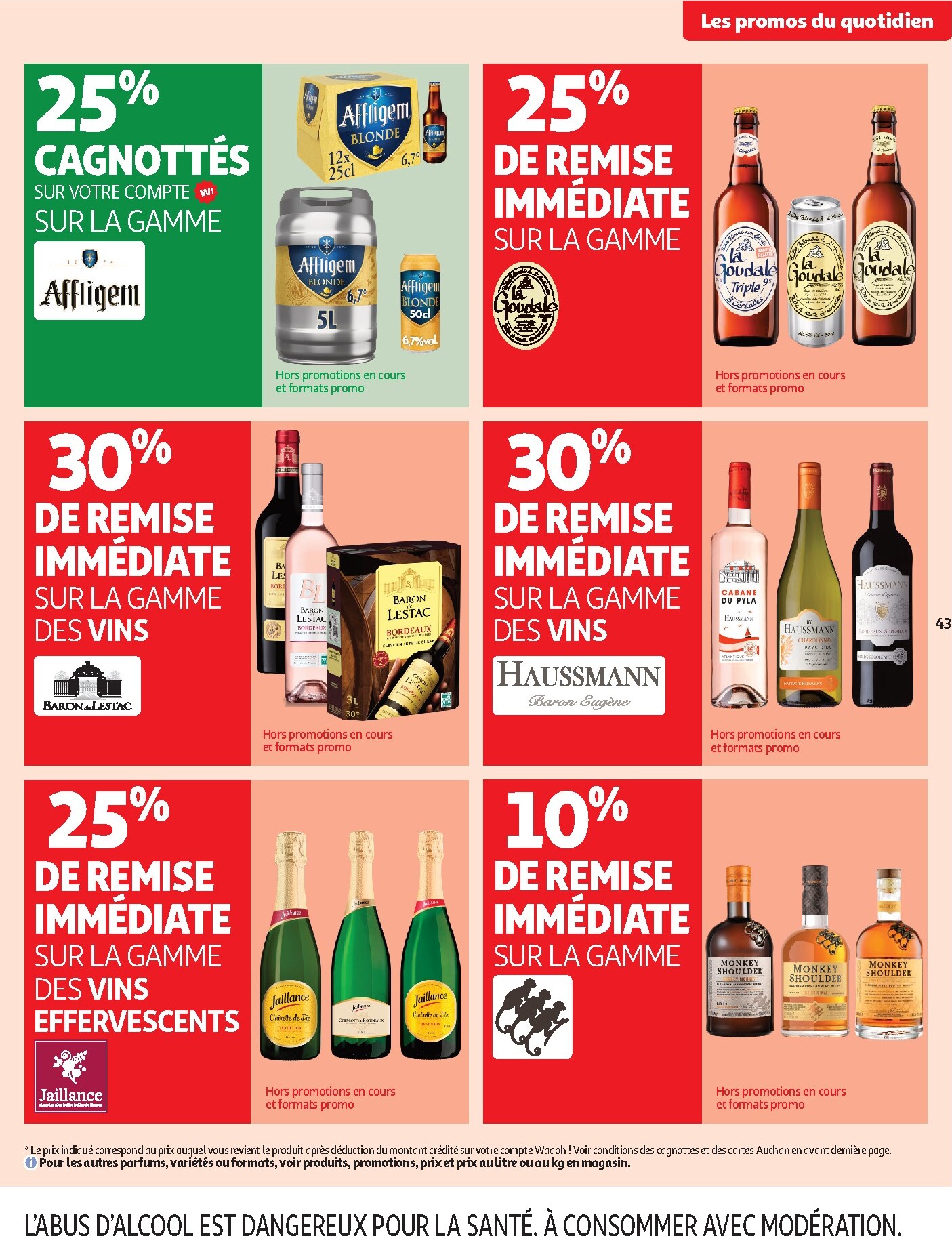auchan - Flyer Auchan pour la semaine prochaine du du mardi 15/09/2026 au du dimanche 27/09/2026 - page: 43