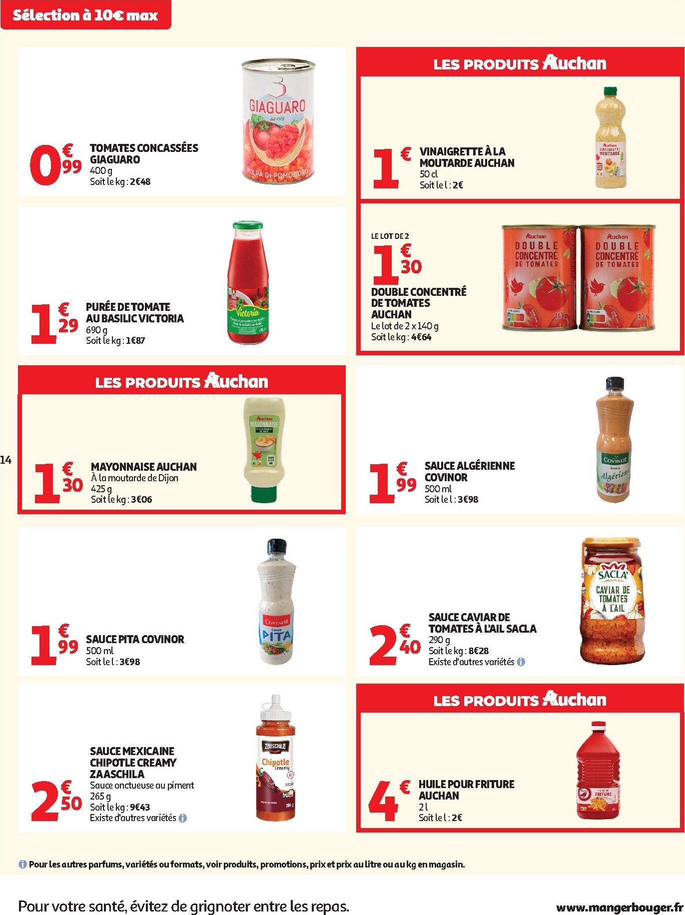 auchan - Flyer Auchan pour la semaine prochaine du du mardi 15/09/2026 au du dimanche 27/09/2026 - page: 14