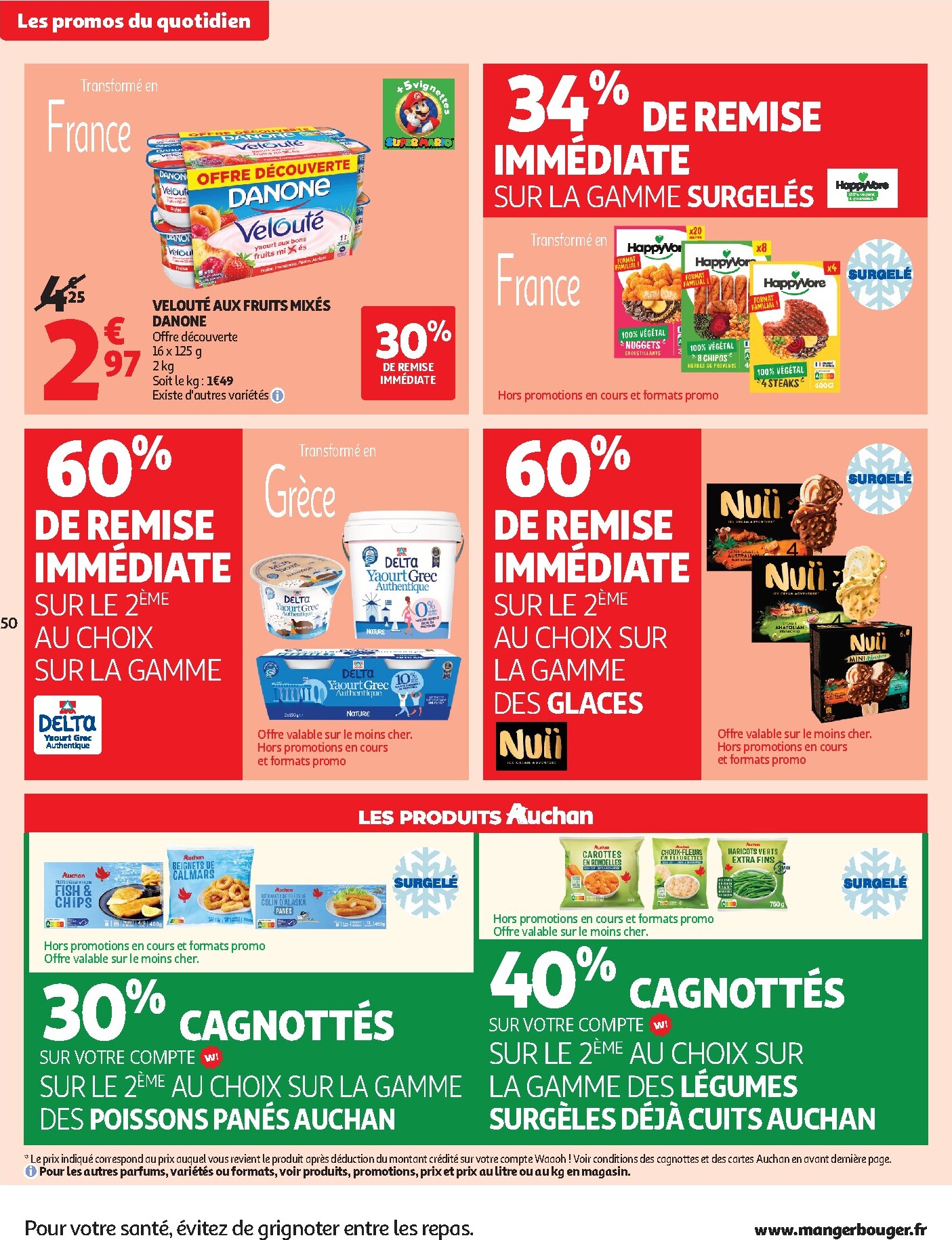 auchan - Flyer Auchan pour la semaine prochaine du du mardi 15/09/2026 au du dimanche 27/09/2026 - page: 50