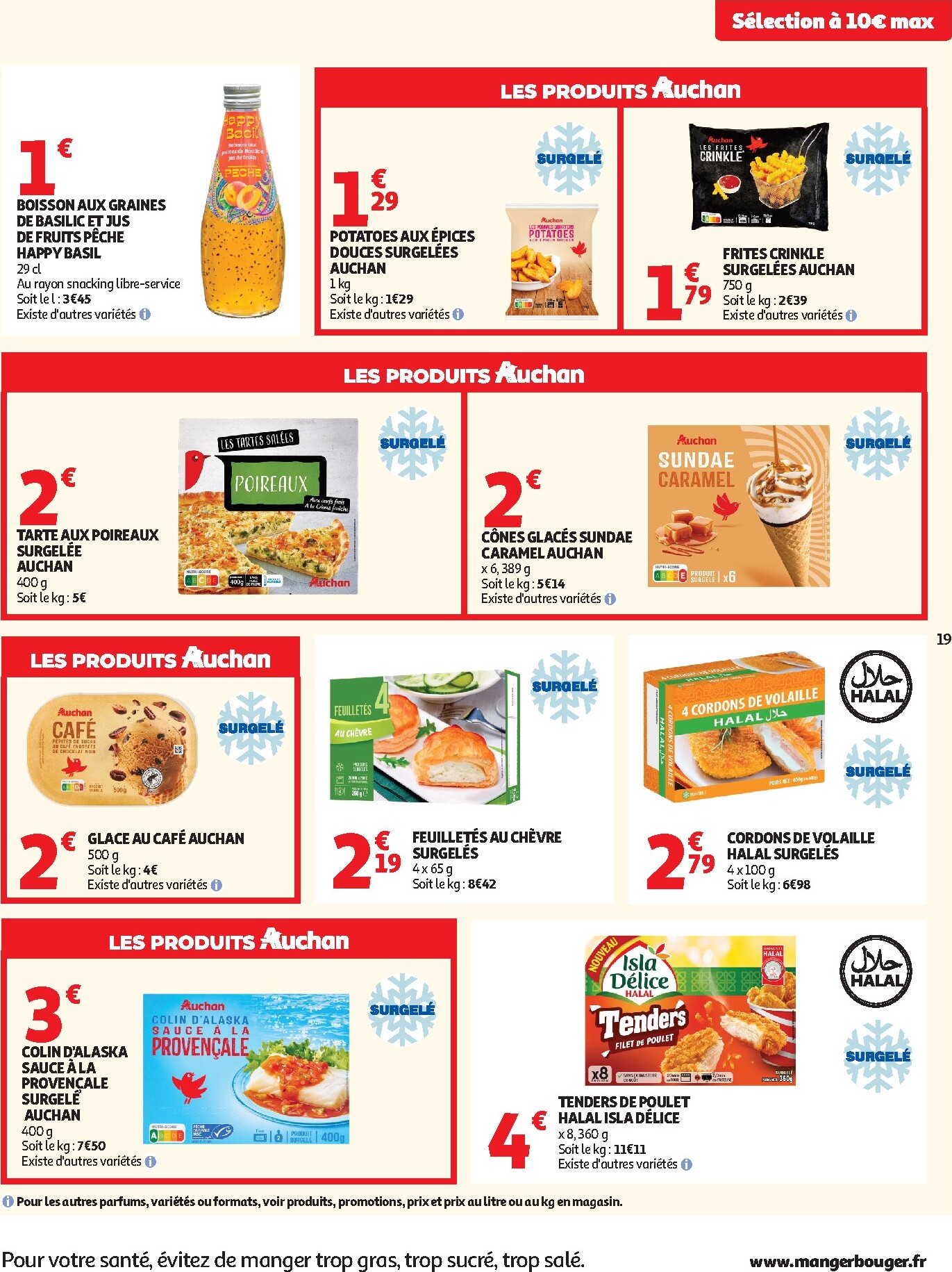 auchan - Flyer Auchan pour la semaine prochaine du du mardi 15/09/2026 au du dimanche 27/09/2026 - page: 19