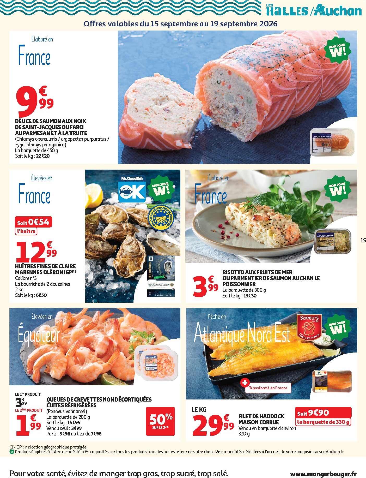 auchan - Flyer Auchan - Foire à la bière supers - Supermarché pour la semaine prochaine du du mardi 15/09/2026 au du samedi 26/09/2026 - page: 15